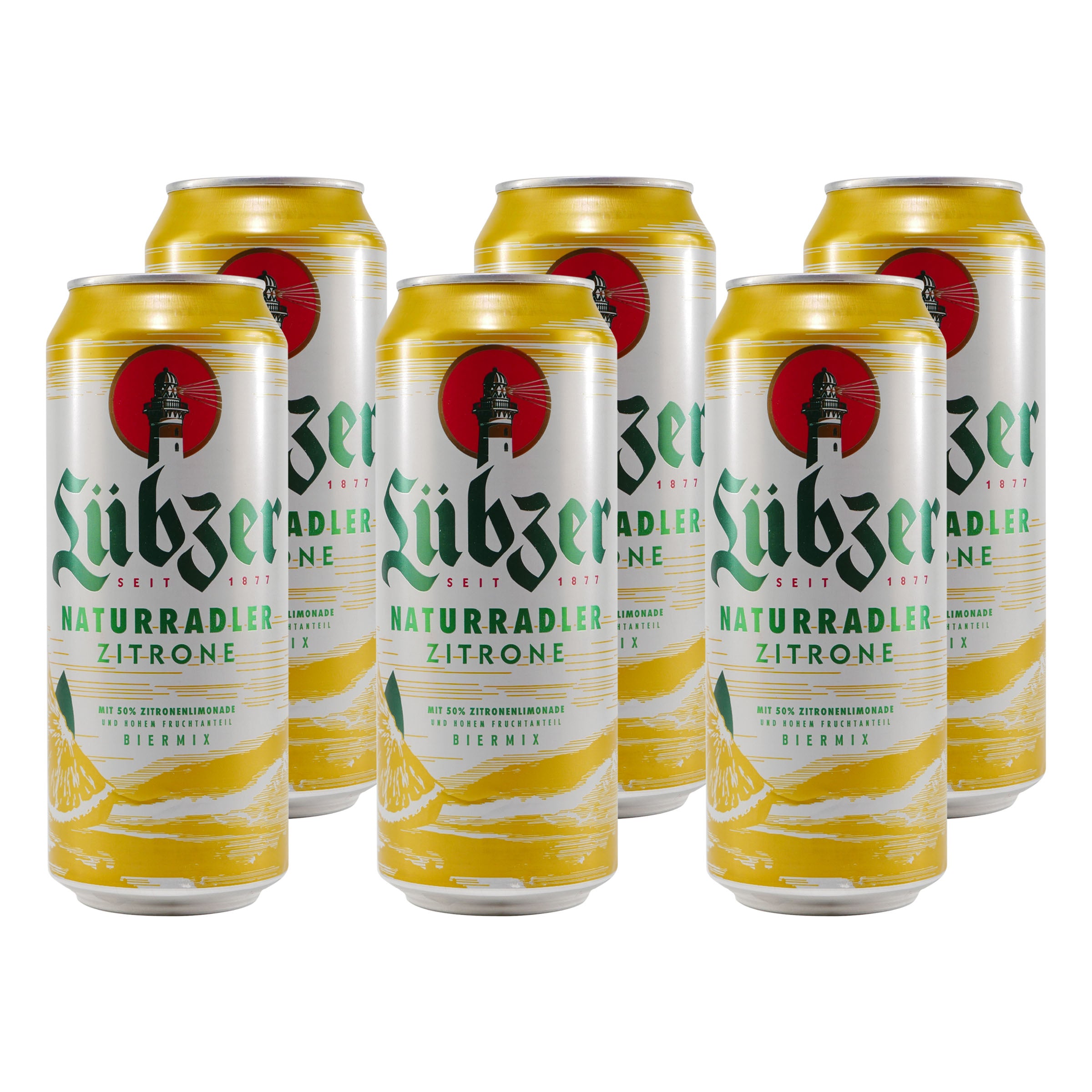 Lübzer Naturradler Zitrone (24 x 0,5L)