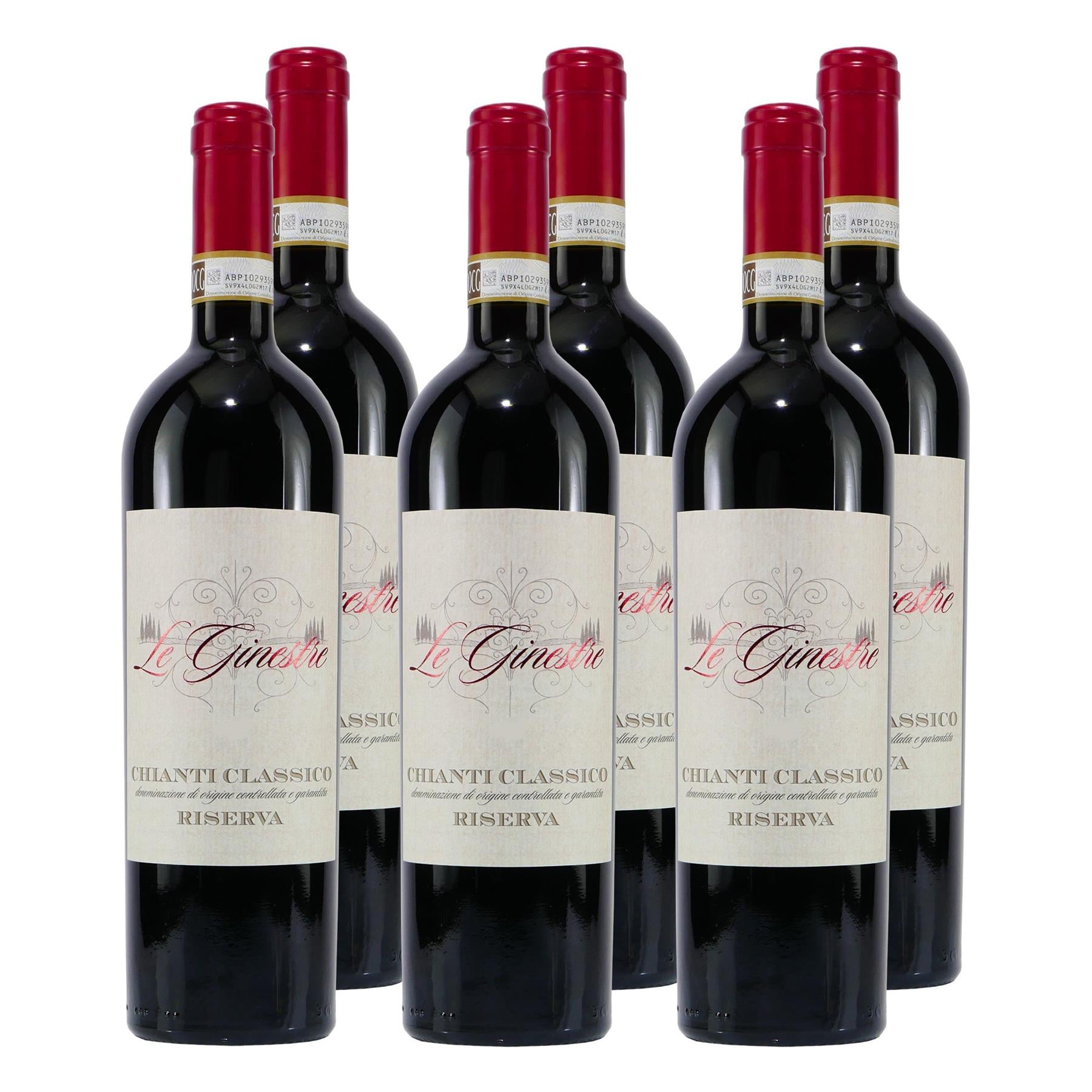 Le Ginestre Chianti Classico Riserva -trocken- (6 x 0,75L)