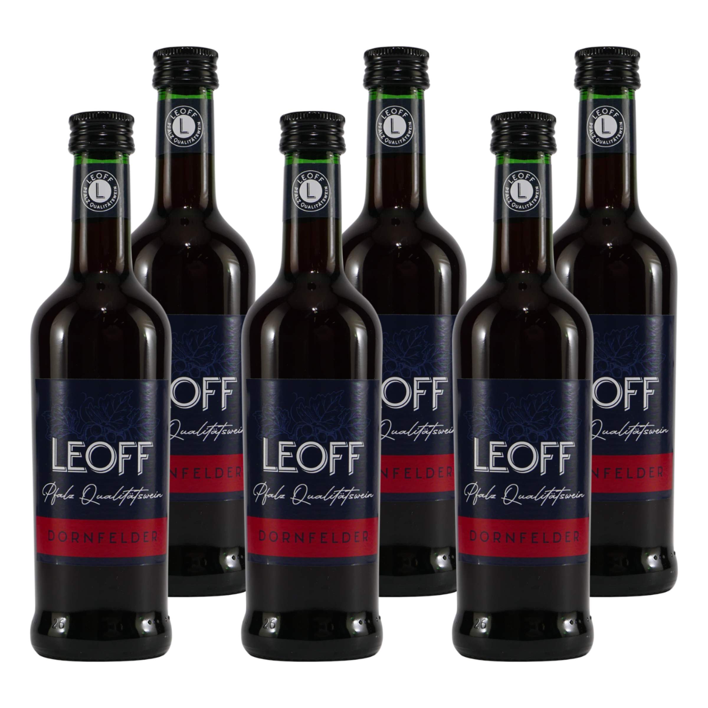 Leoff Dornfelder QbA -trocken- (12 x 0,25L)