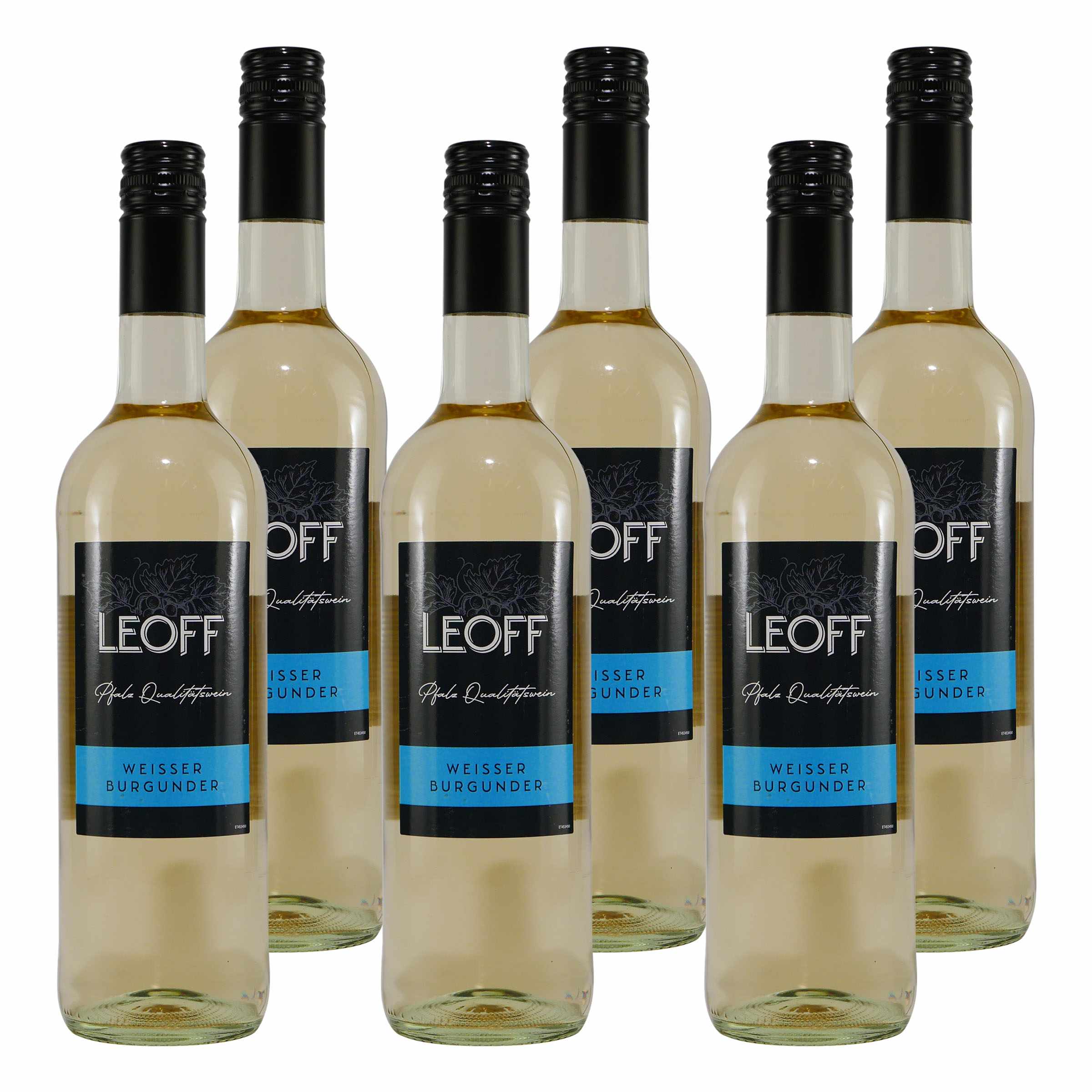 Leoff Weisser Burgunder QbA -trocken- (6 x 0,75L)