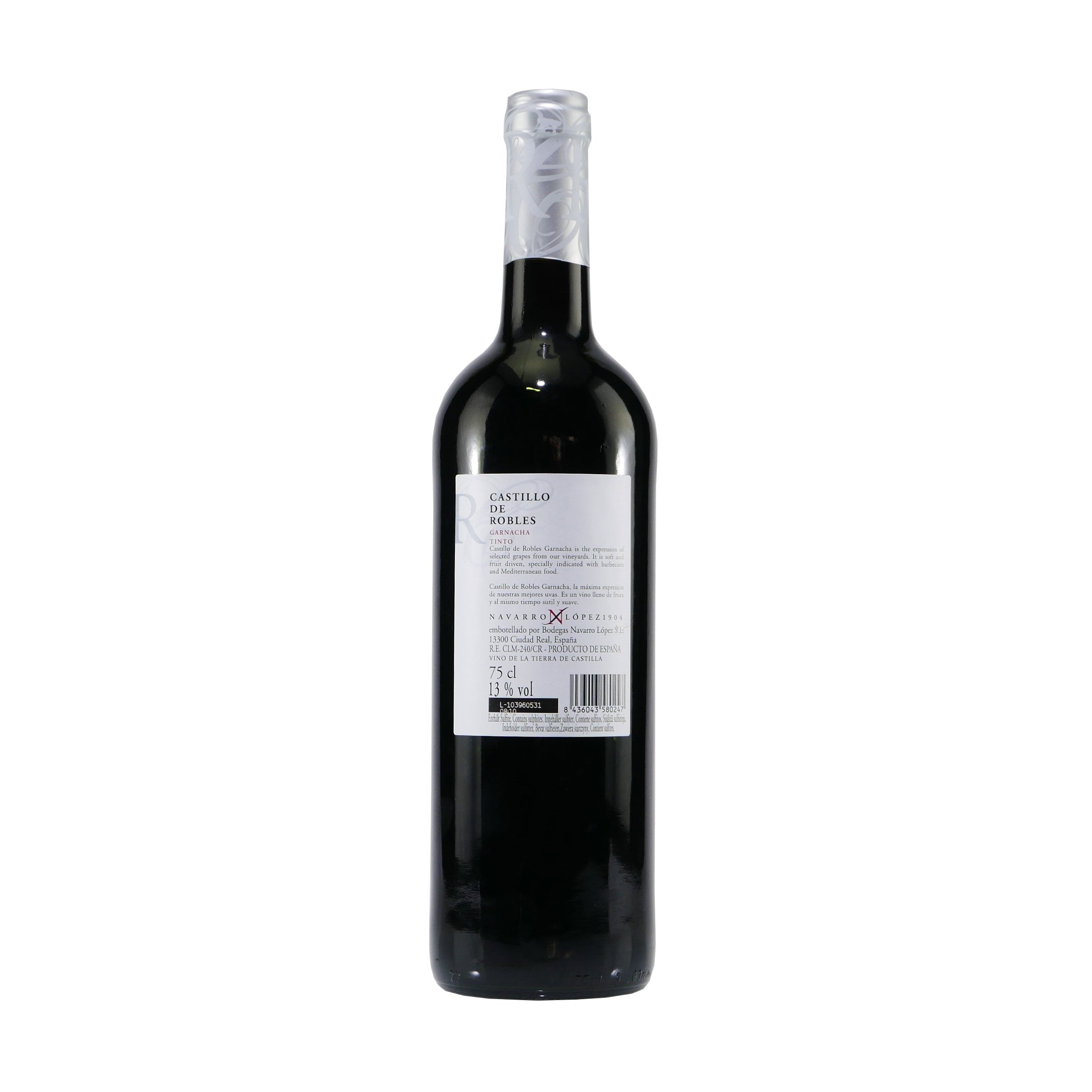 Castillo de Robles Garnacha Tinto VDT - Rotwein trocken