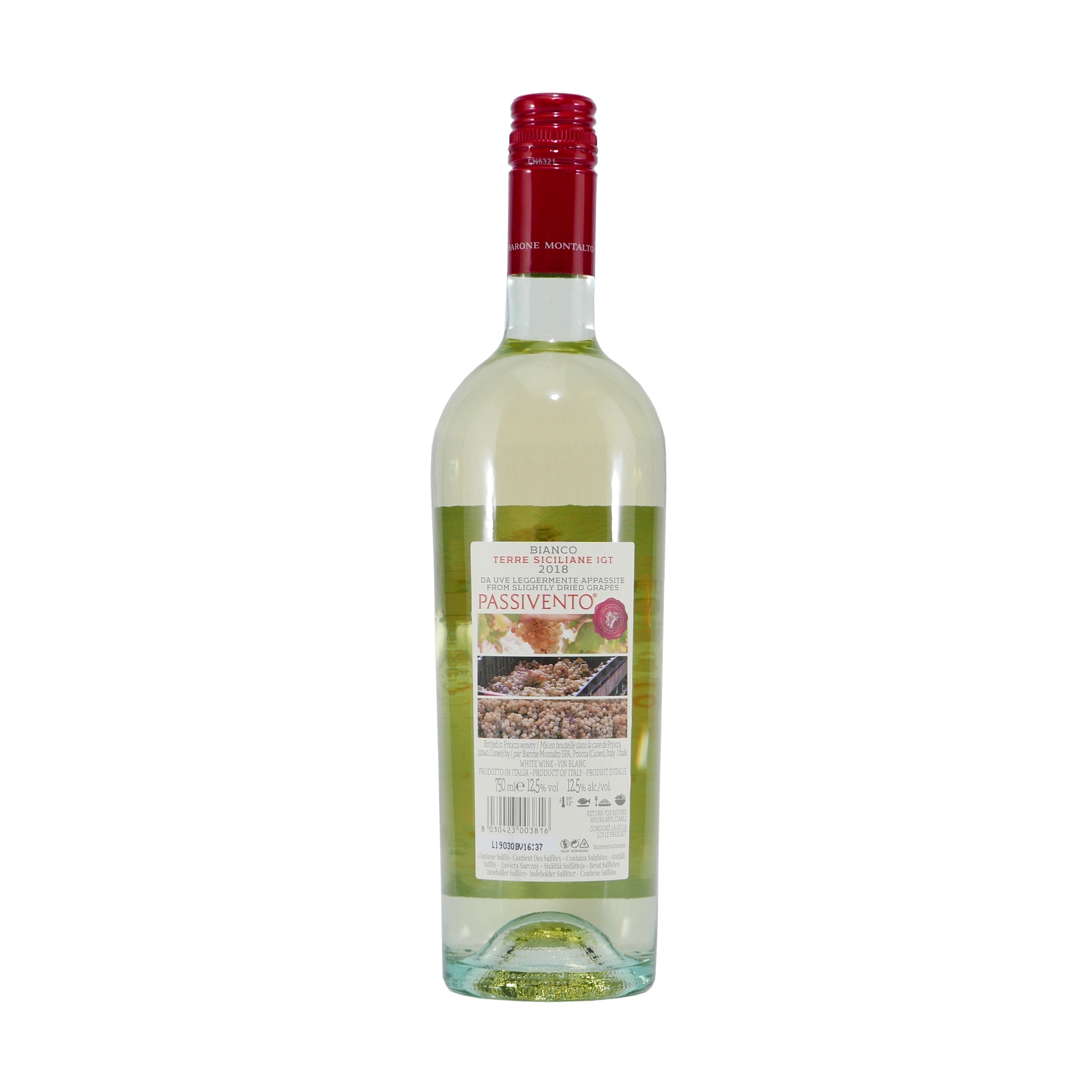 Barone Montalto Passivento Bianco IGT Italien -halbtrocken