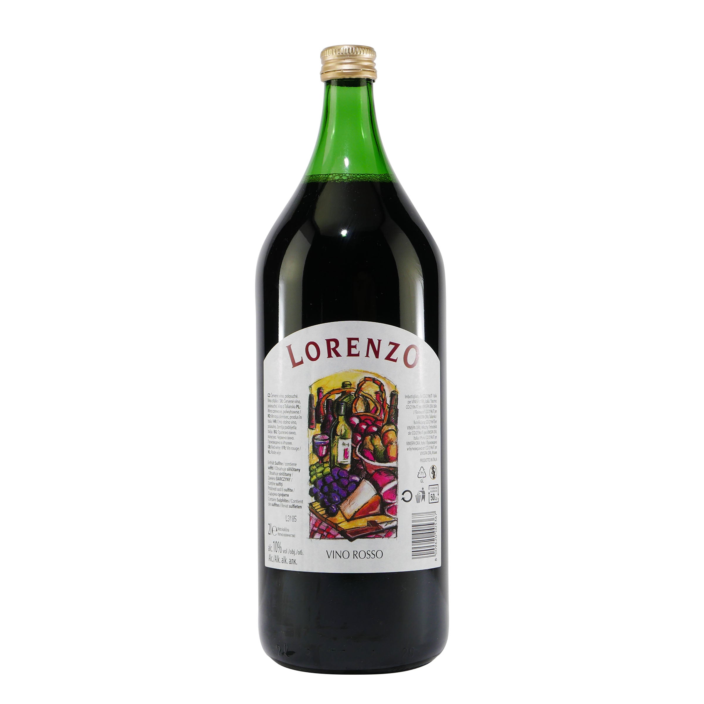 Lorenzo Vino Rosso Rotwein 2,0L