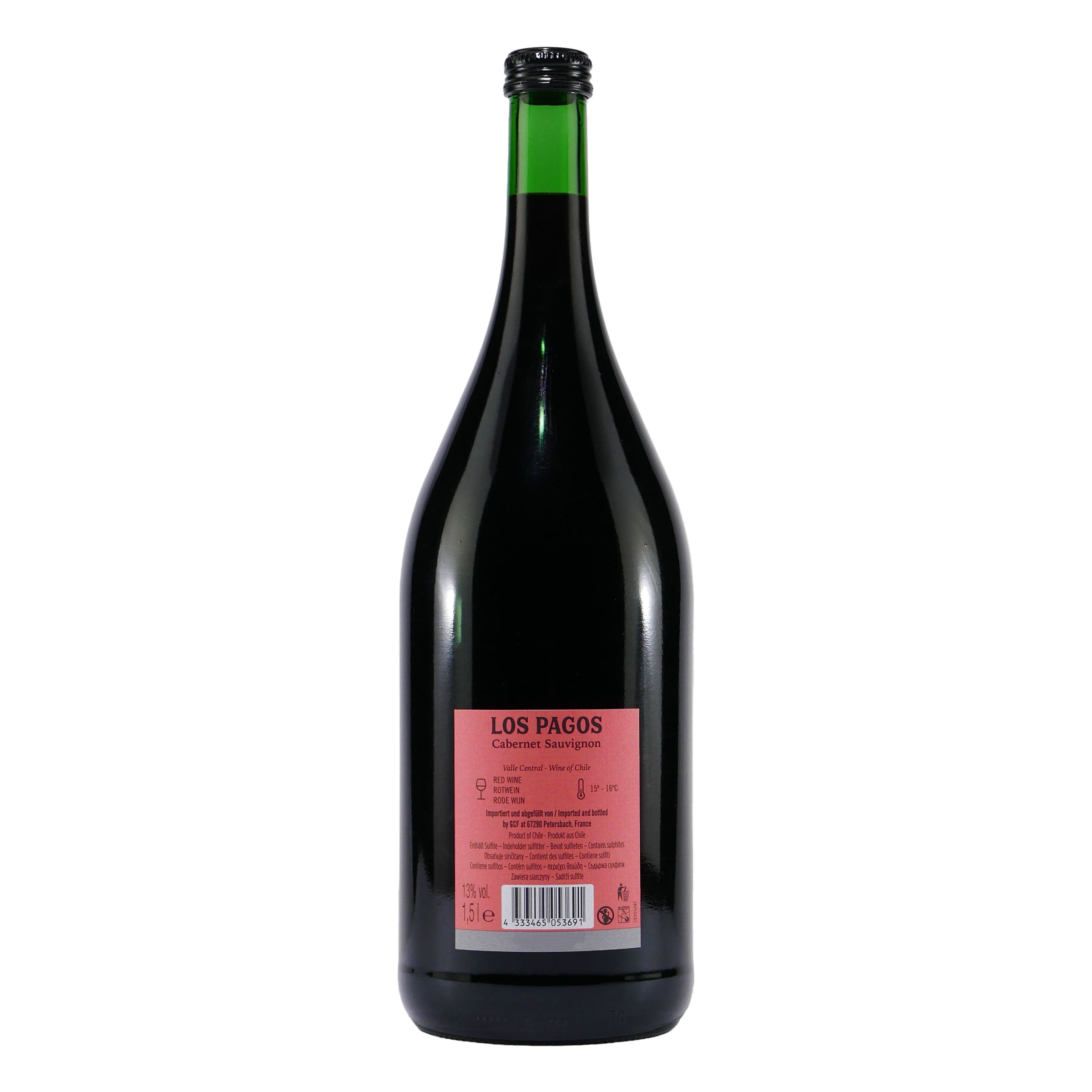 Los Pagos mit & Rotwein Kräftiger Sauvignon intensivem - Getränke | Aroma Cabernet Spirituosen Gute-Freunde Shop Online 1,5L
