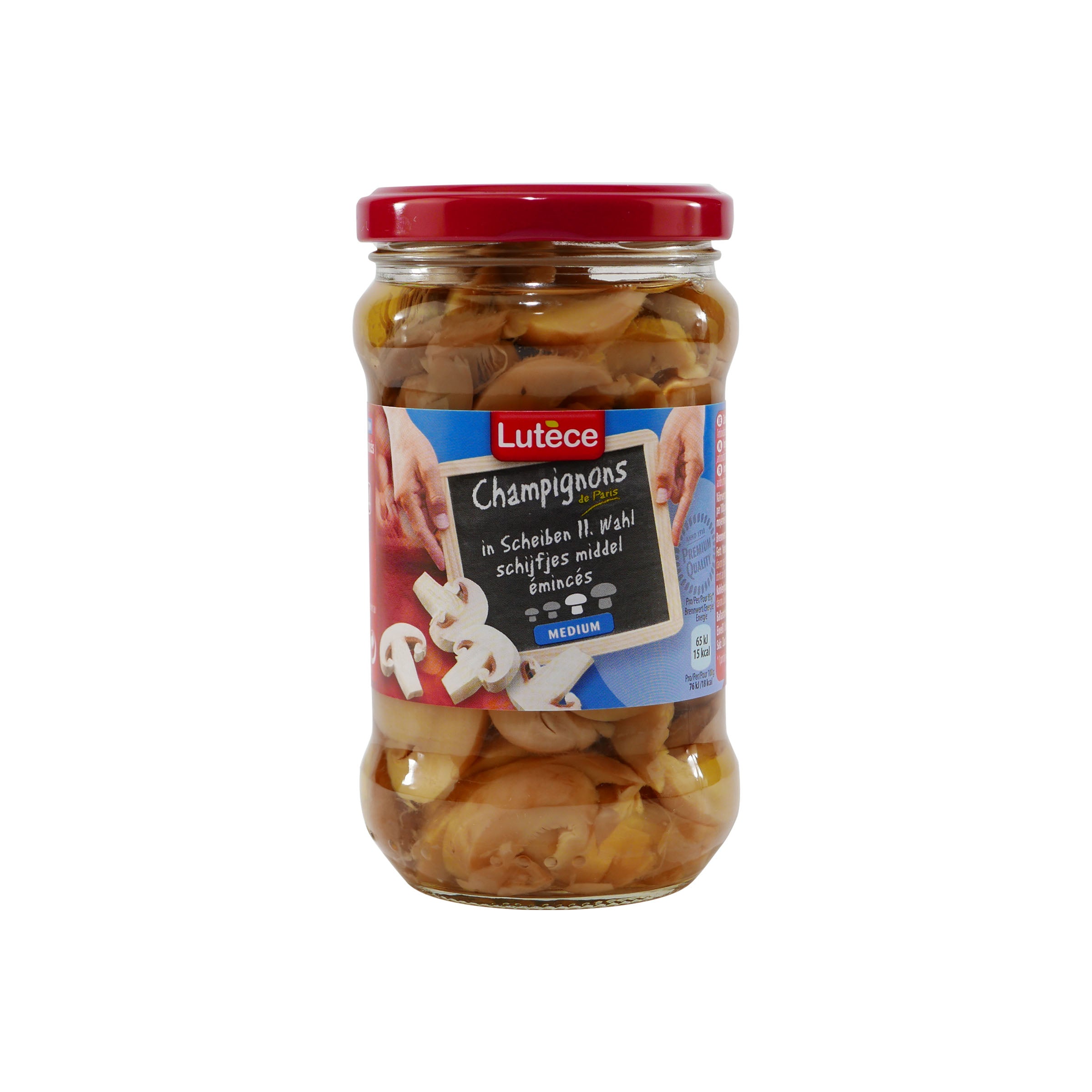 Lutece Champignons in Scheiben II. Wahl (12 x 280g)