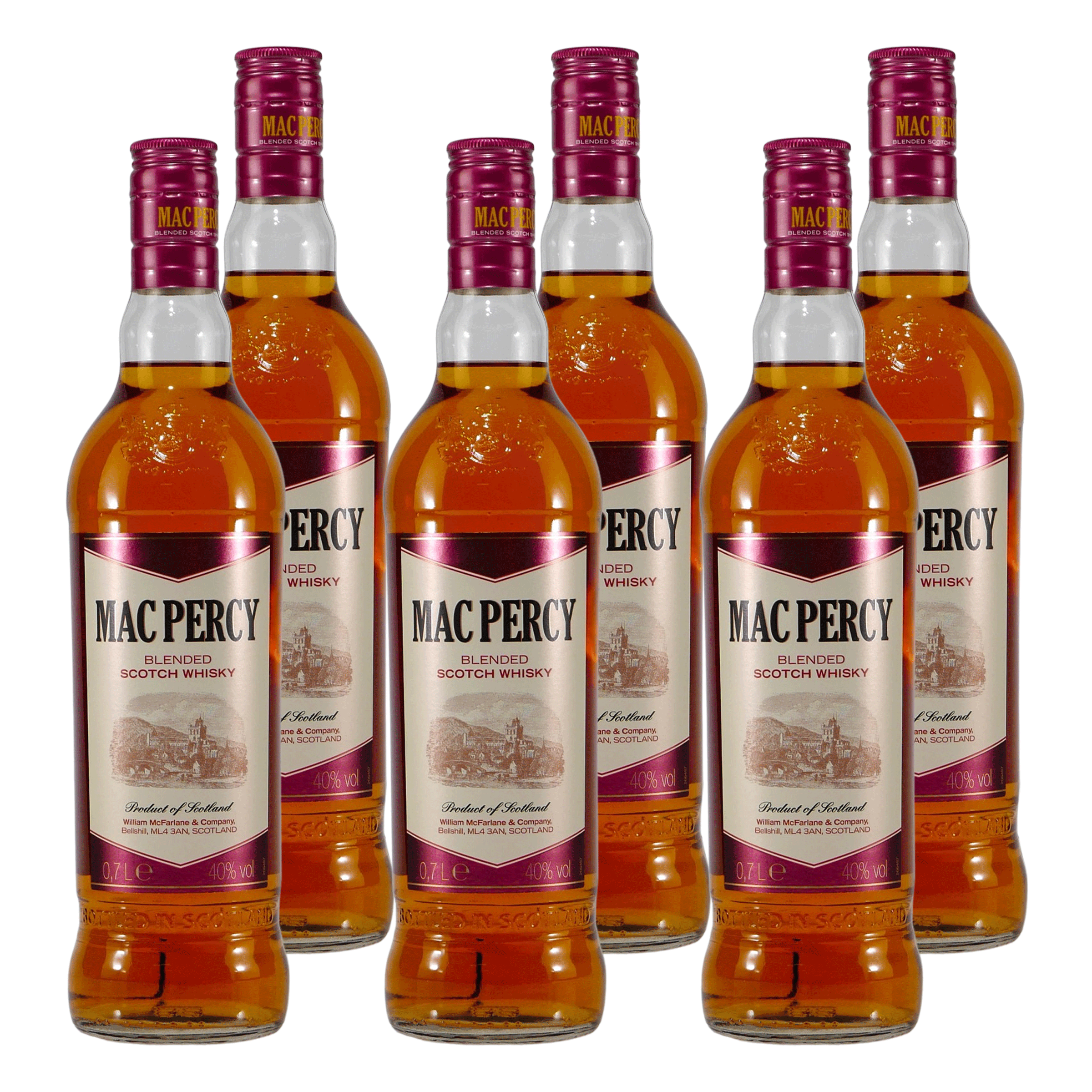 Mac Percy Blended Scotch Whisky (6 x 0,7L)