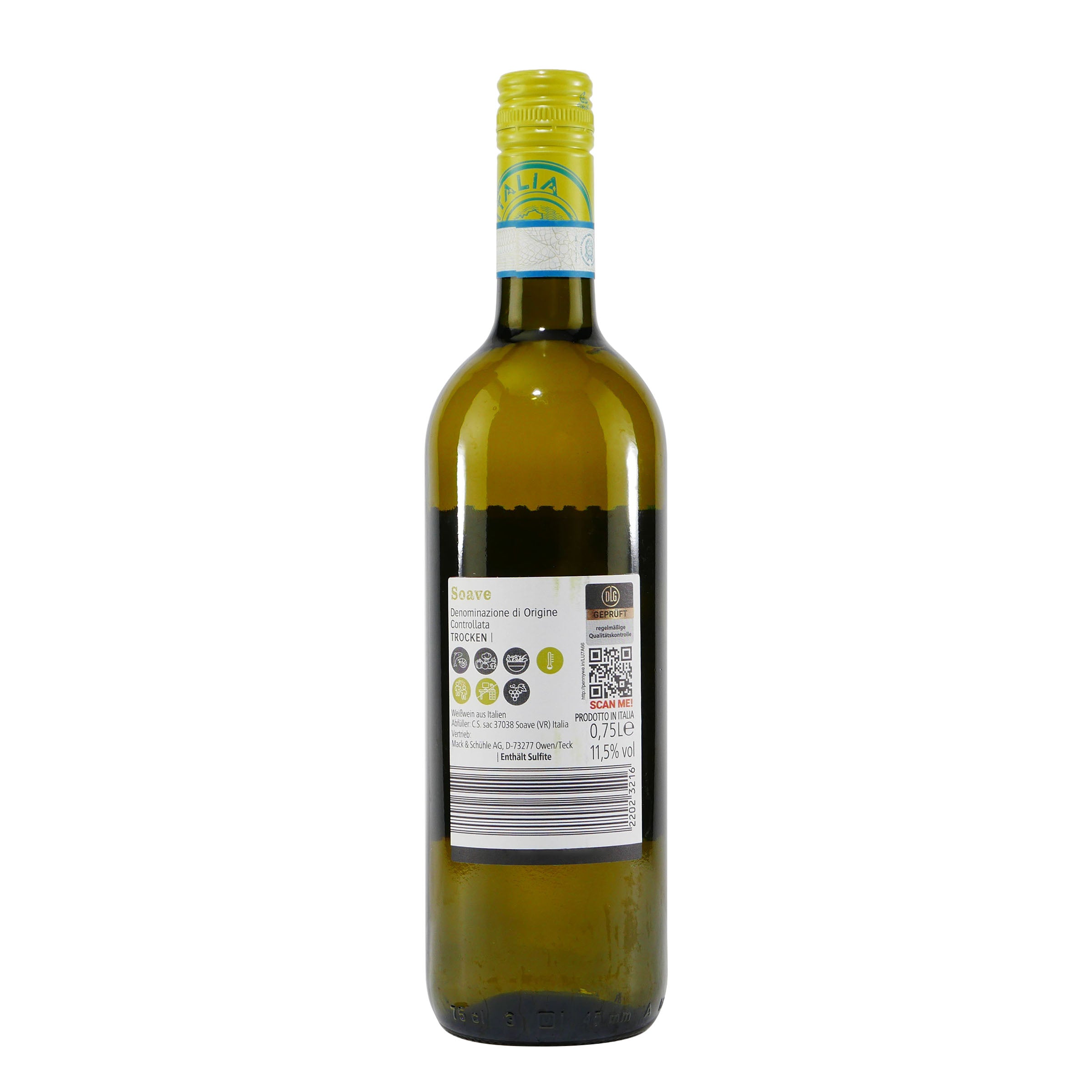 Mack & Schühle Soave DOC -trocken- (6 x 0,75L)