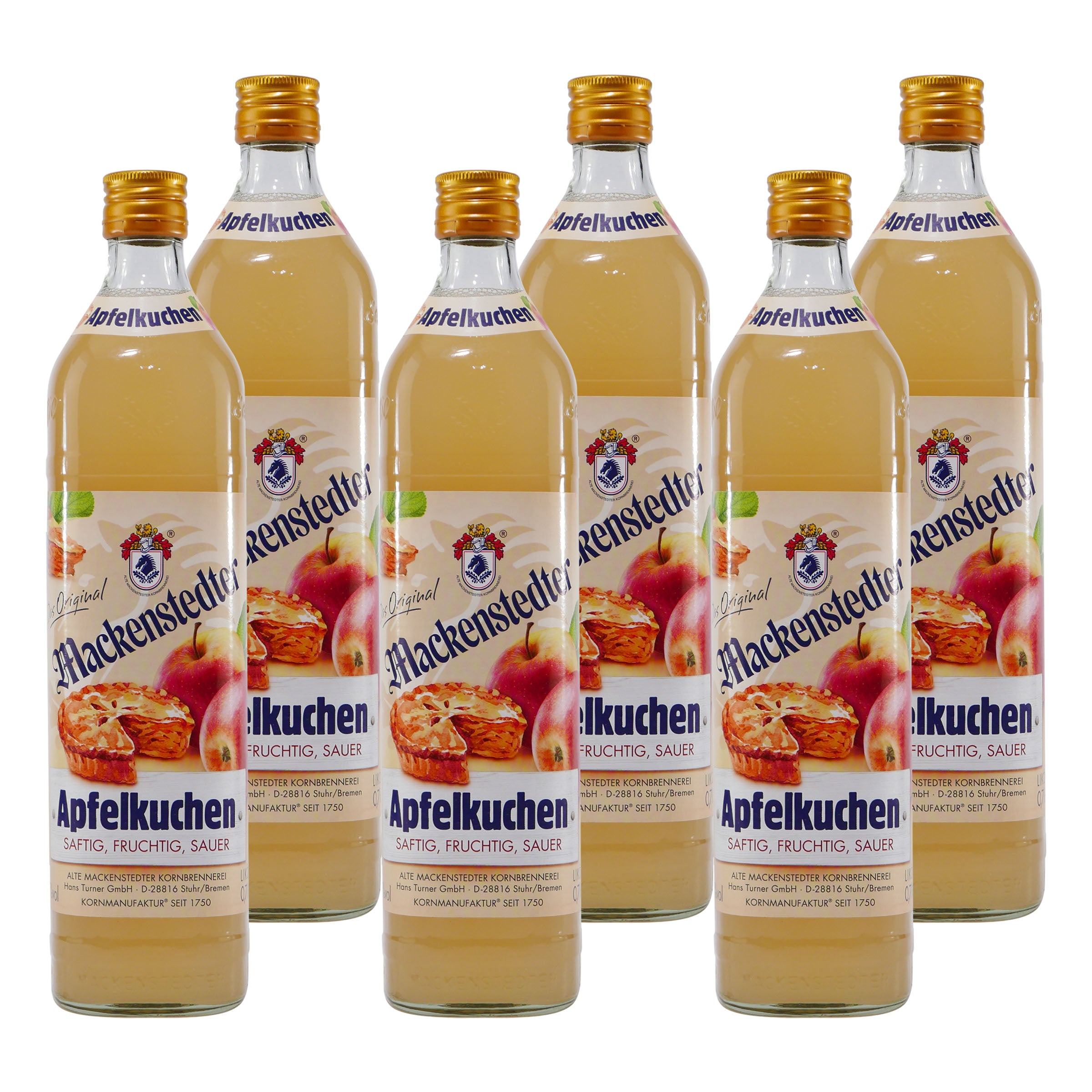 Mackenstedter Apfelkuchen Likör (6 x 0,7L)