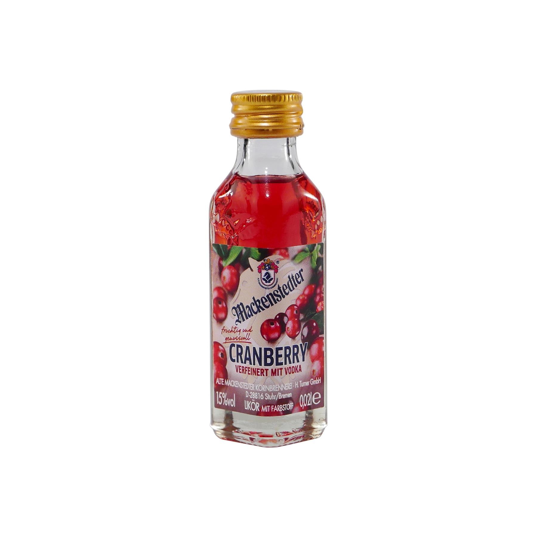 Mackenstedter Cranberry Likör (25 x 0,02L)
