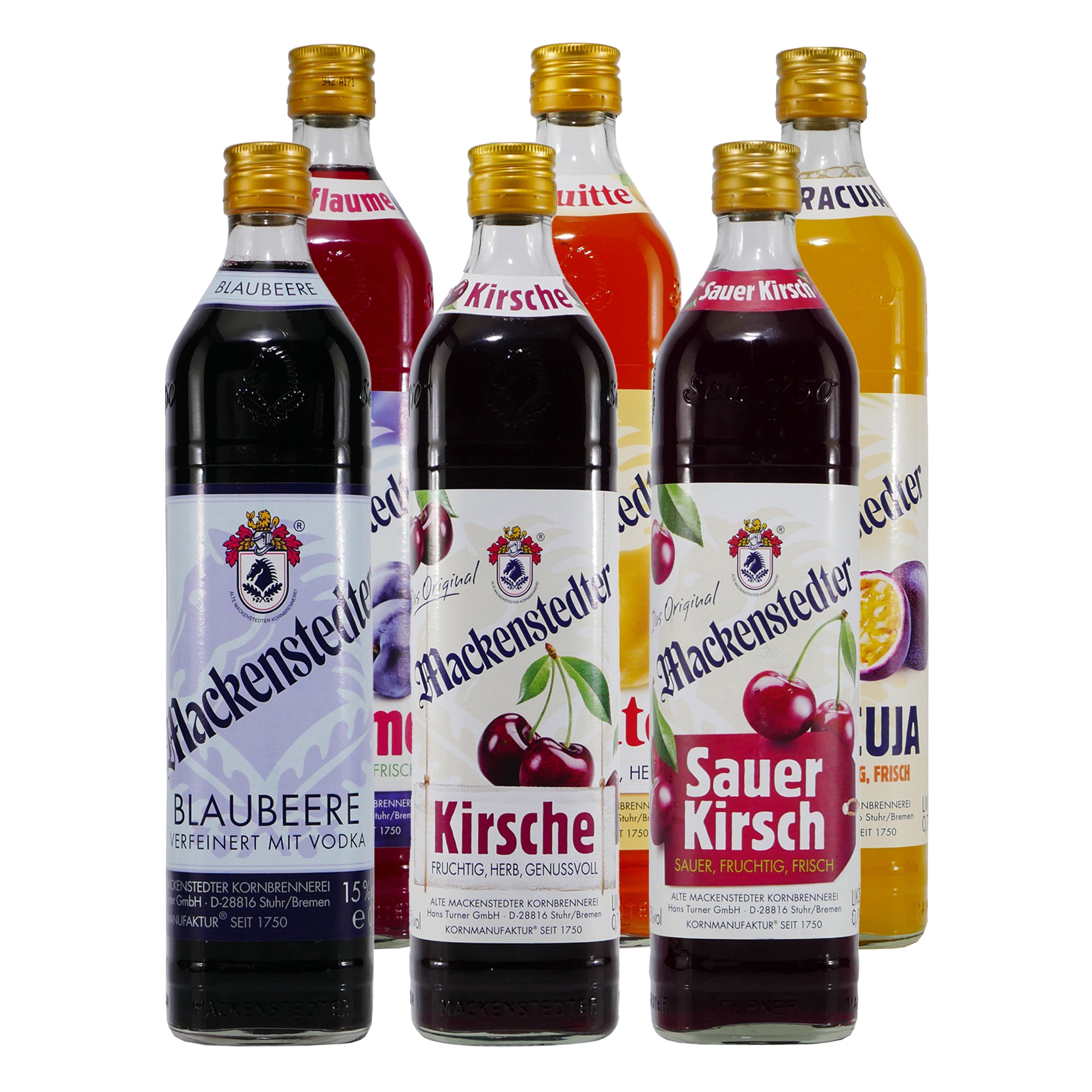 Mackenstedter Frucht-Likör-Paket (6 x 0,7L)