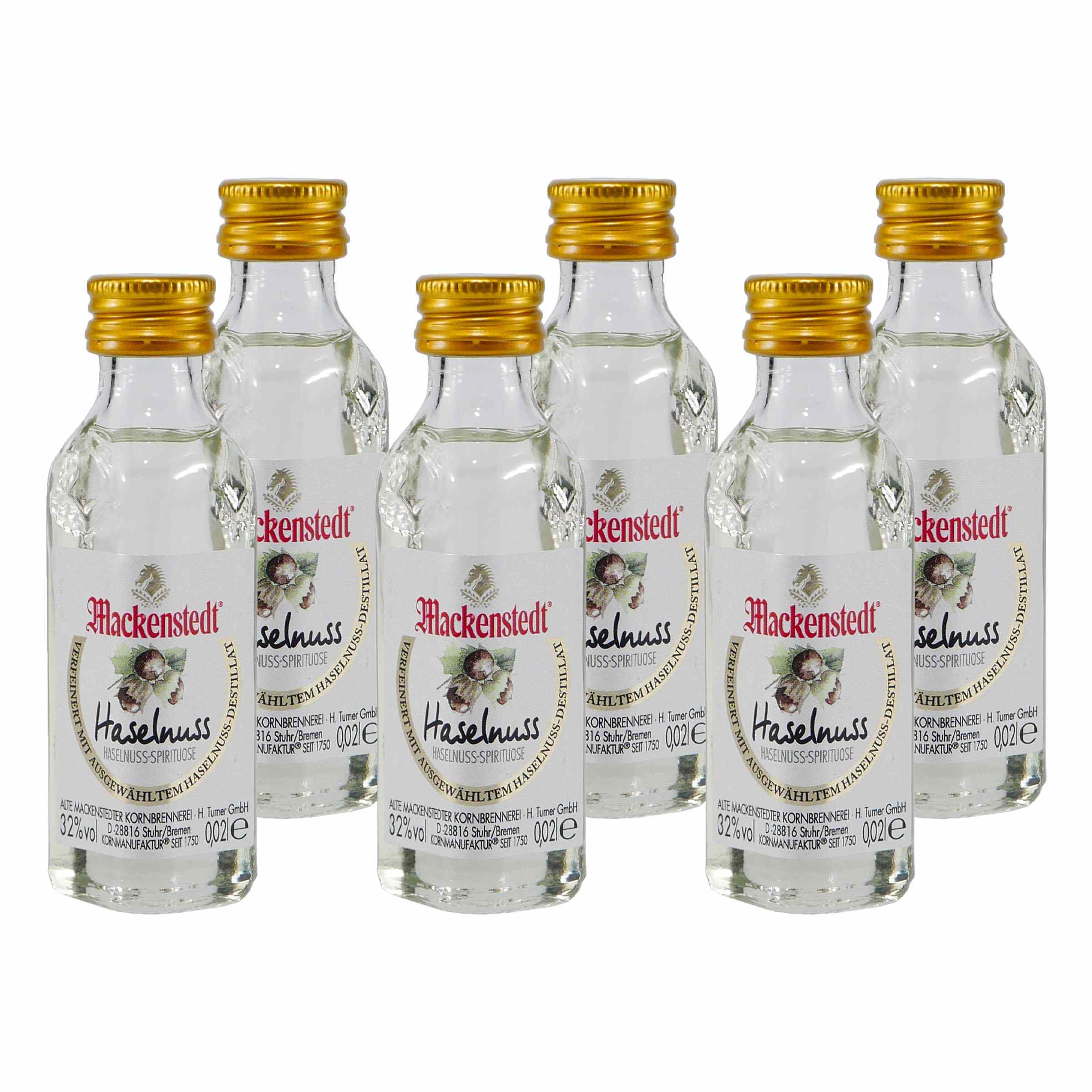 Mackenstedter Haselnuss Obstschnaps (25 x 0,02L)