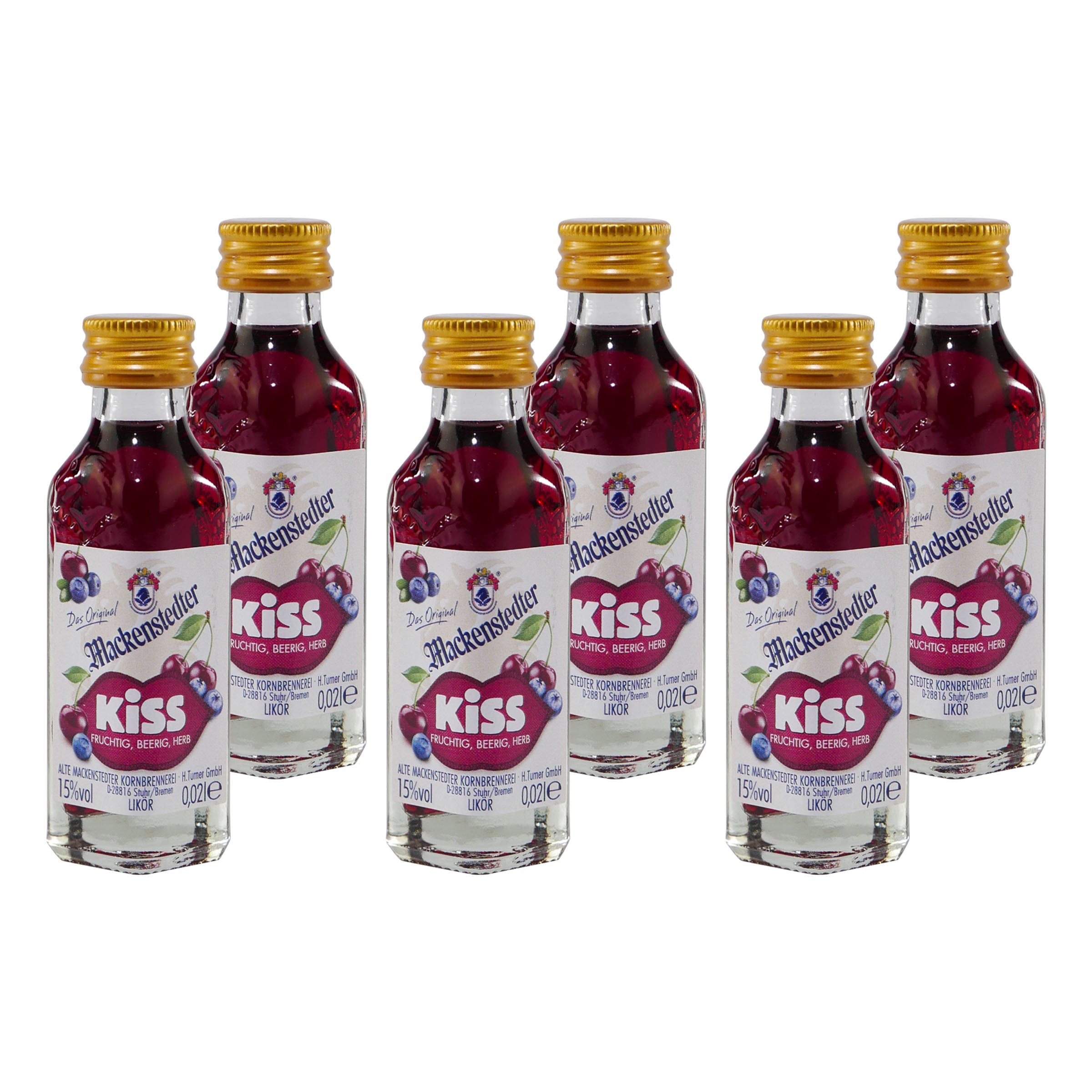 Mackenstedter Kiss Likör (25 x 0,02L)