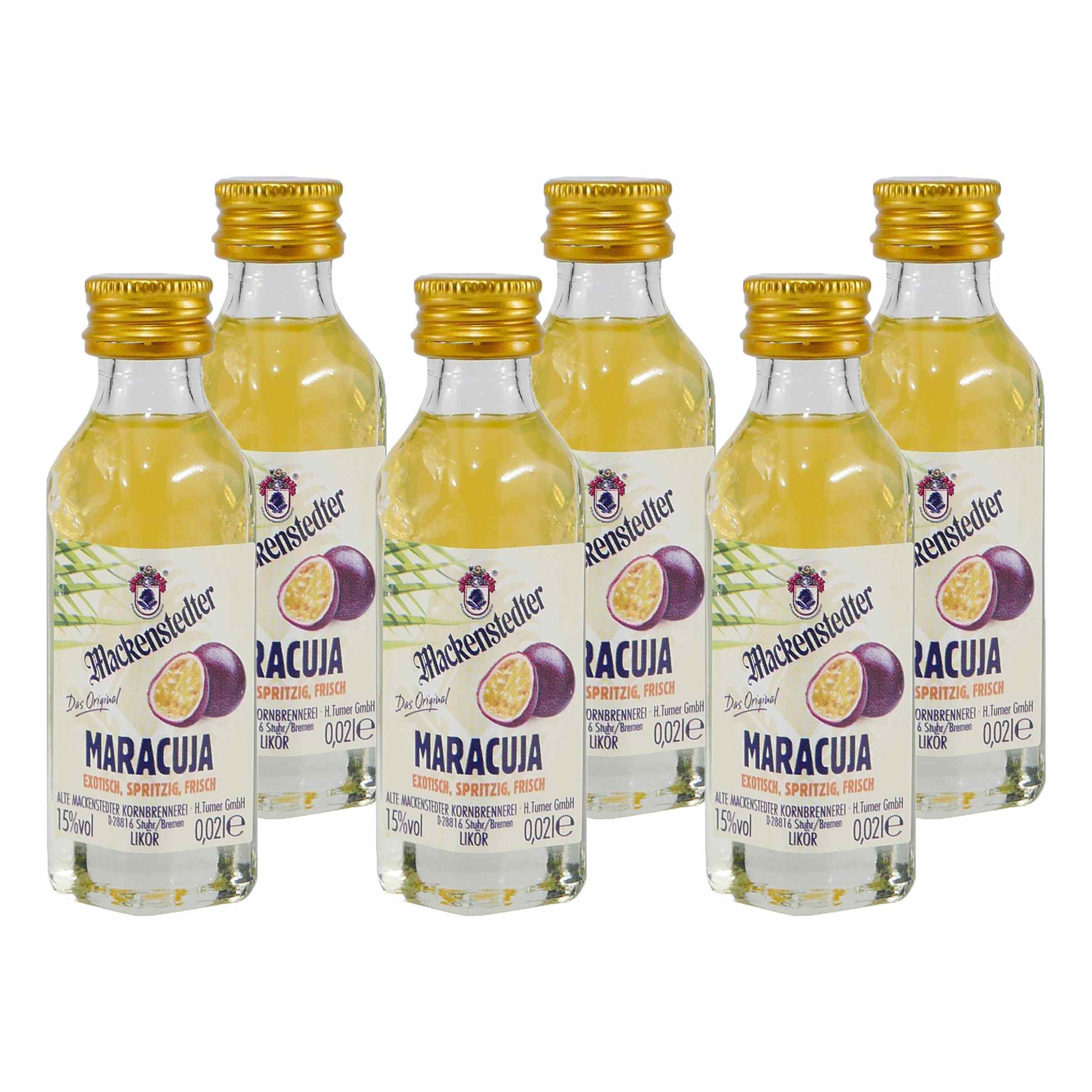 Mackenstedter Maracuja Likör (25 x 0,02L)