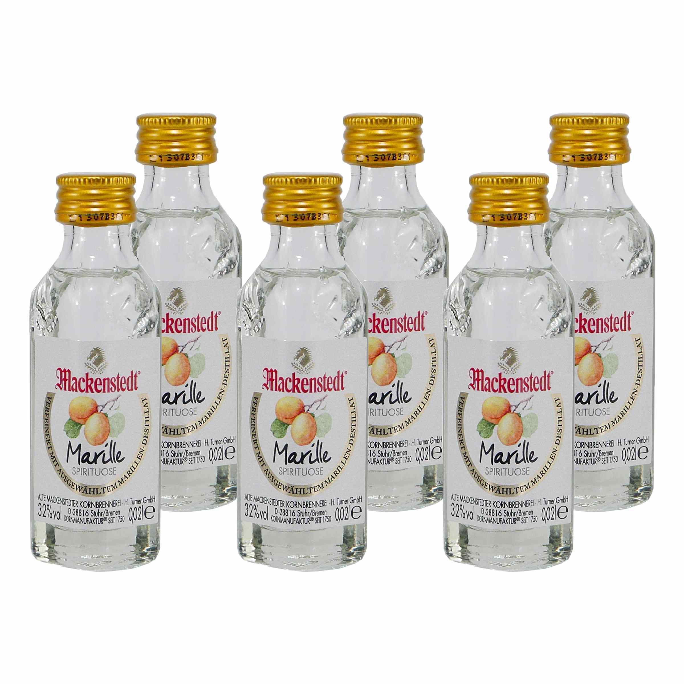 Mackenstedter Marille Obstschnaps (25 x 0,02L)