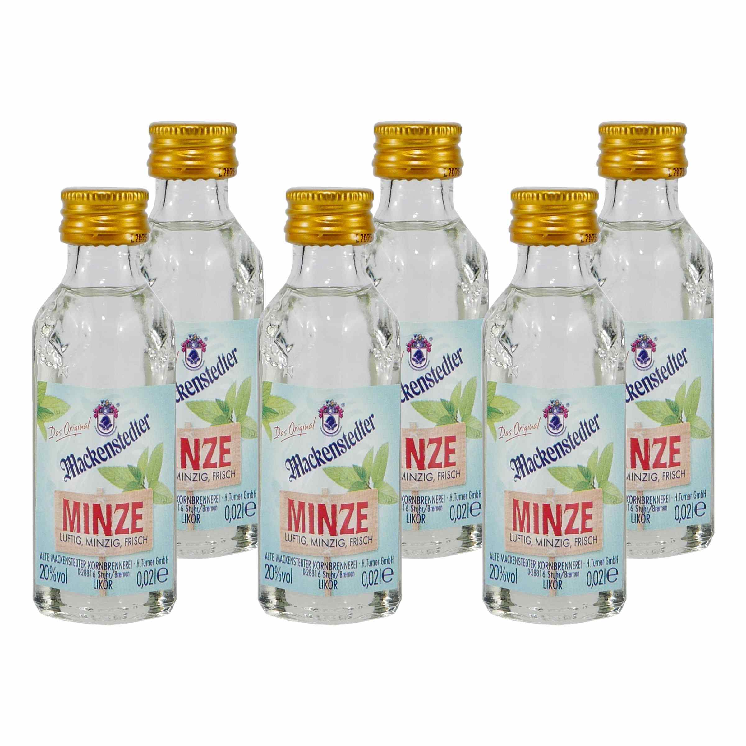 Mackenstedter Minze Likör (25 x 0,02L)