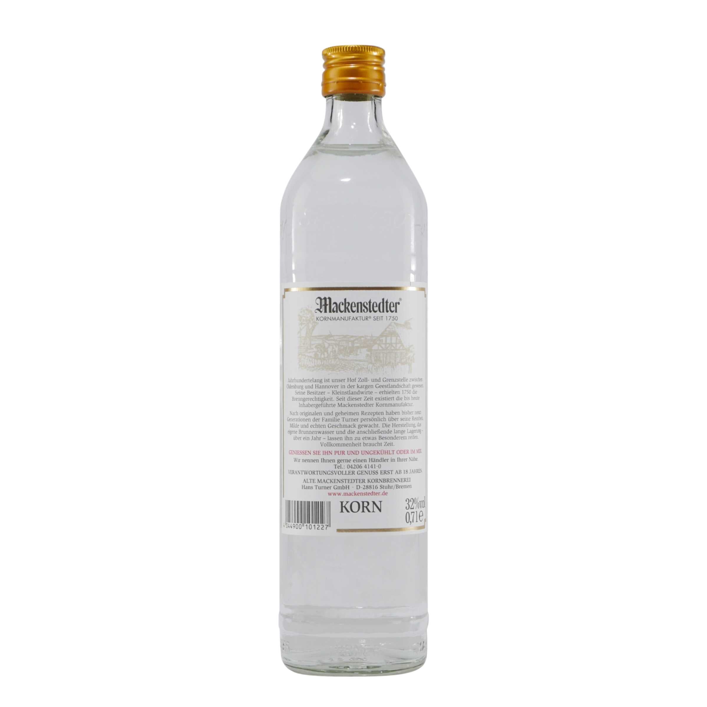 Mackenstedter Norddeutscher Weizenkorn (6 x 0,7L)