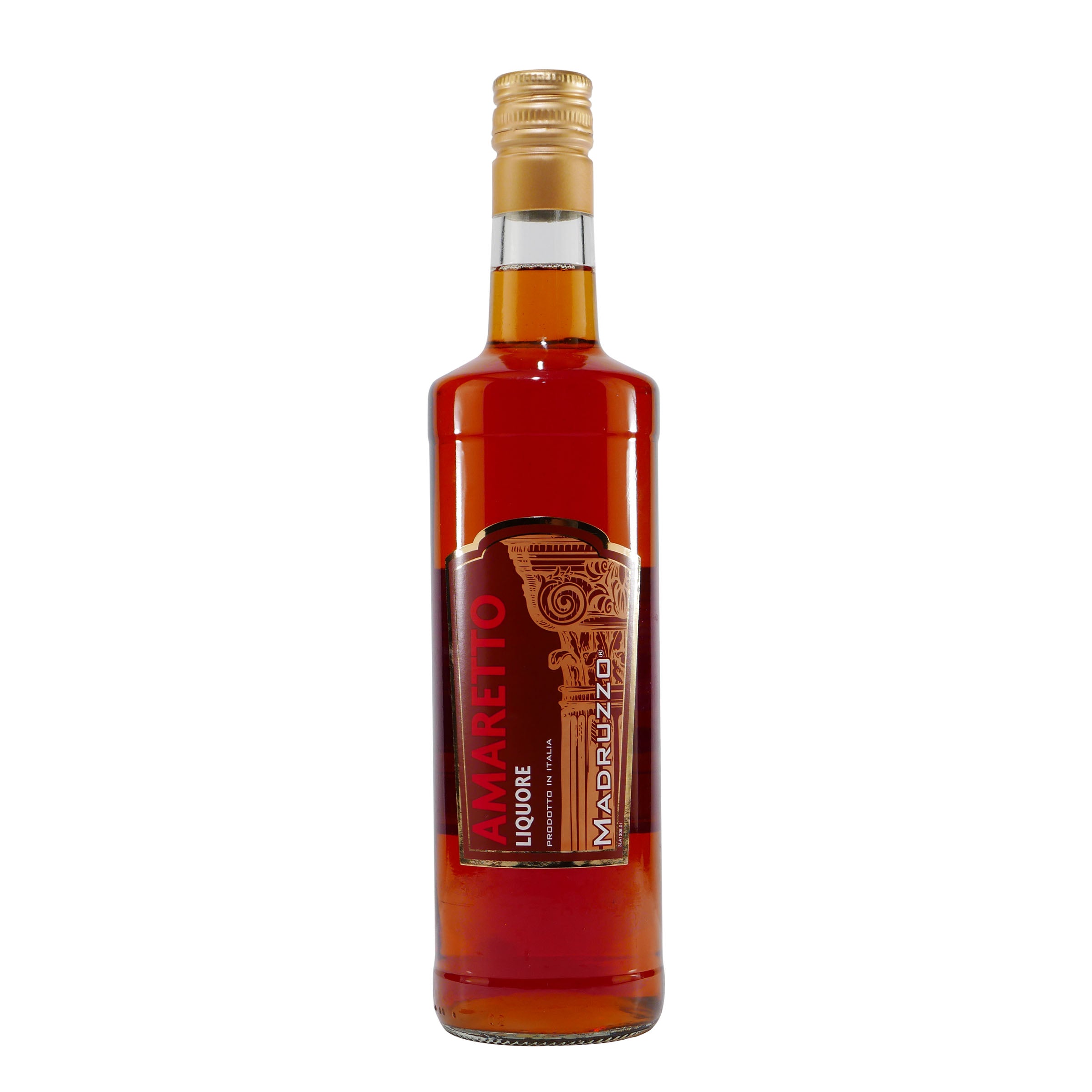 Madruzzo Amaretto Likör 0,7L mit Geschenk-Holzkiste