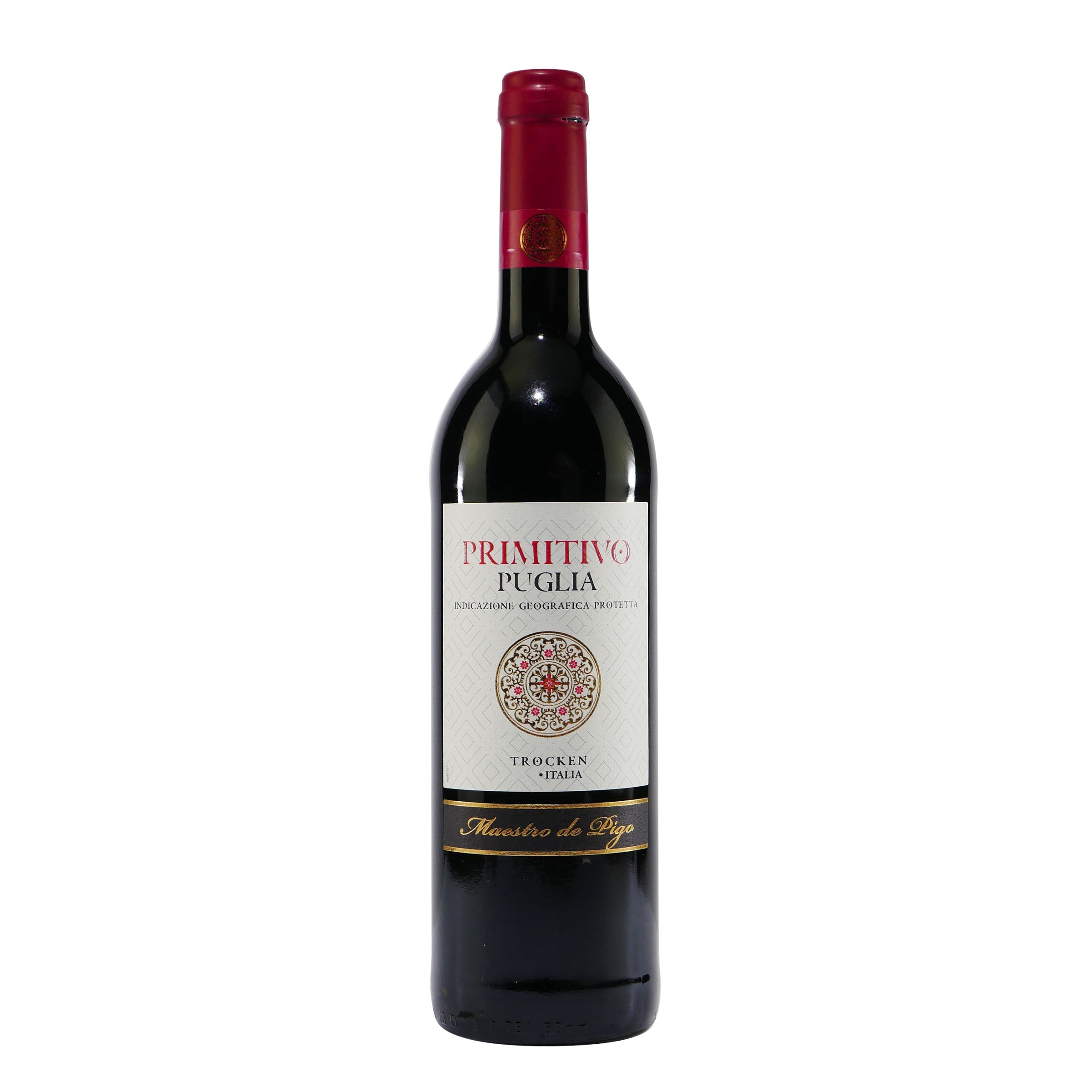 Maestro de Pigo Primitivo Puglia IGP -trocken- (6 x 0,75L)