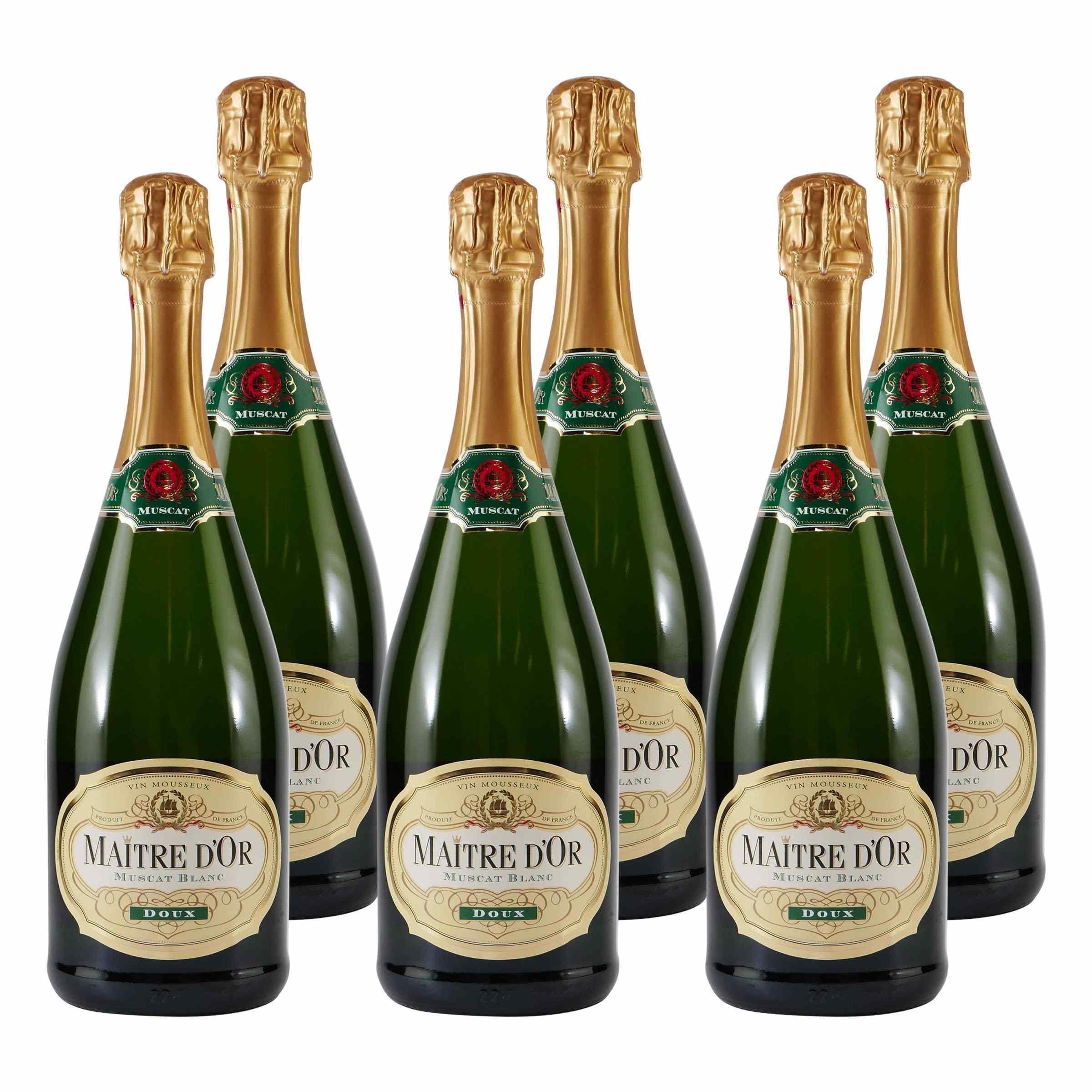 Maitre d´Or Sekt Muscat Blanc -doux- (6 x 0,75L)