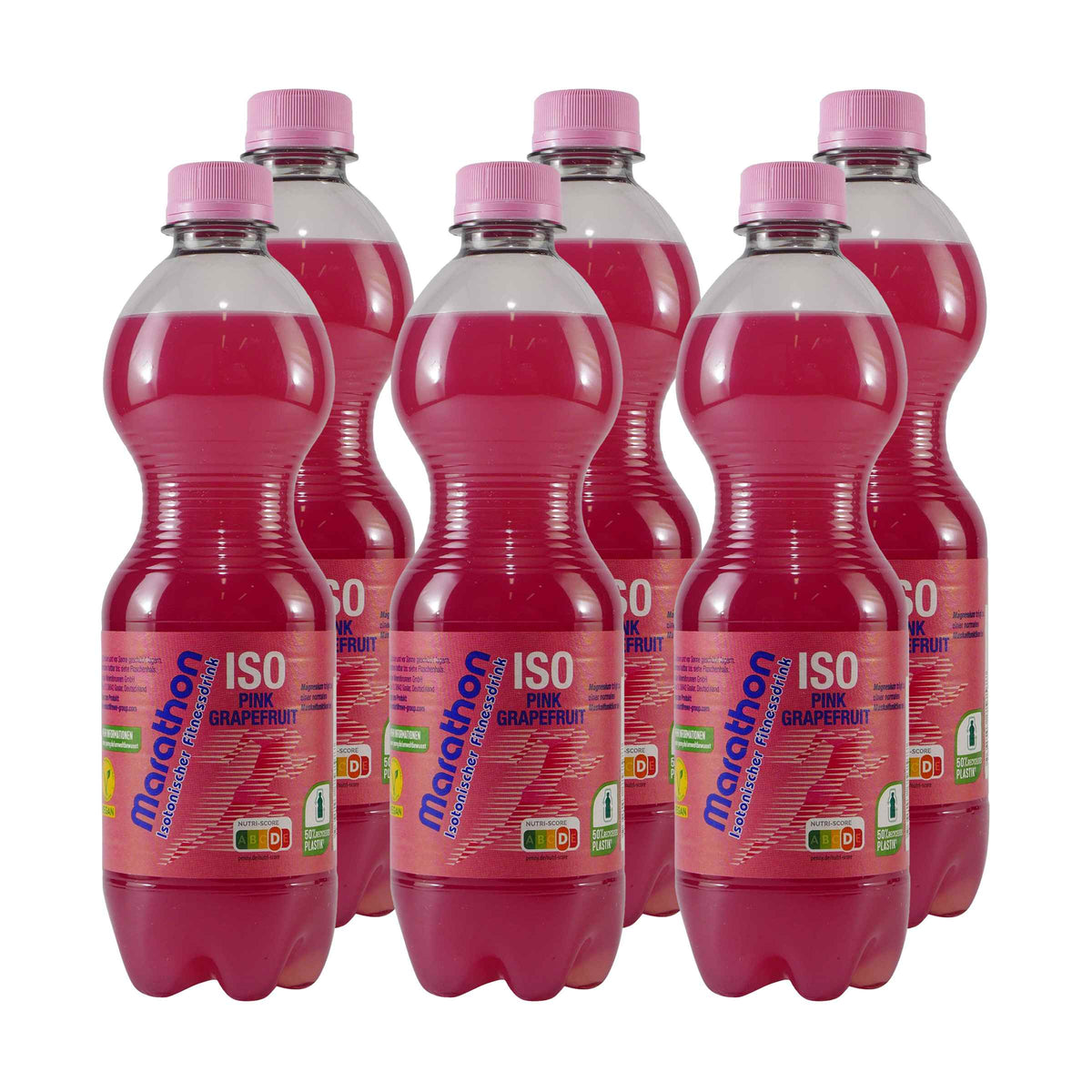 Marathon ISO Fitnessdrink Pink Grapefruit (9 x 0,5L) EINWEG