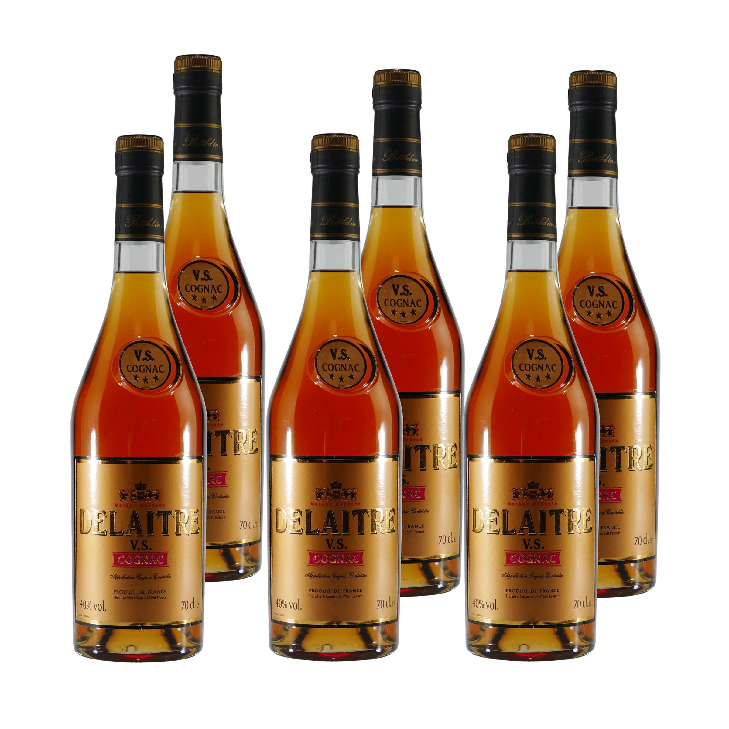 Delaitre Cognac V.S. (6 x 0,7L)
