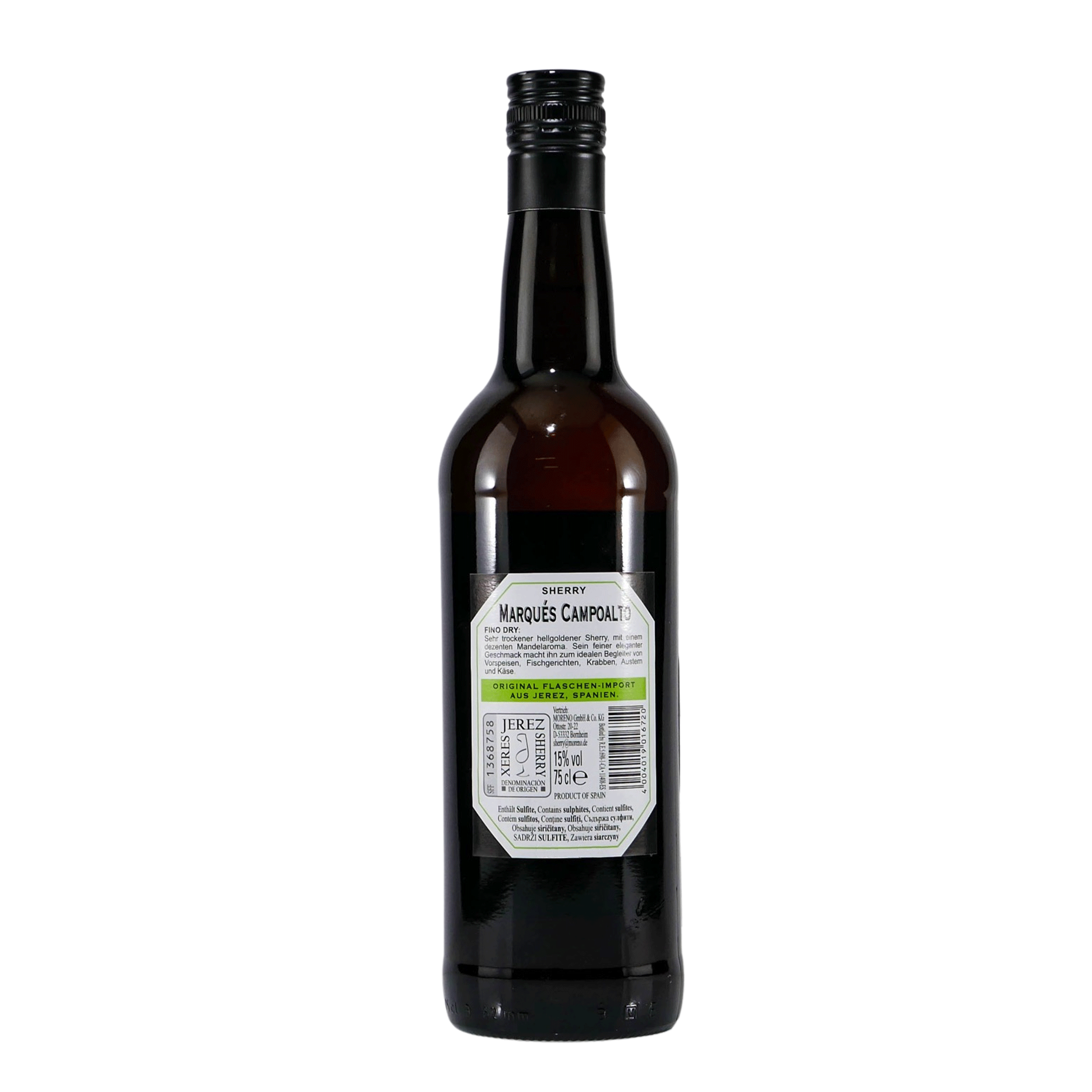 Marqués Campoalto Sherry Fino Dry (6 x 0,75L)