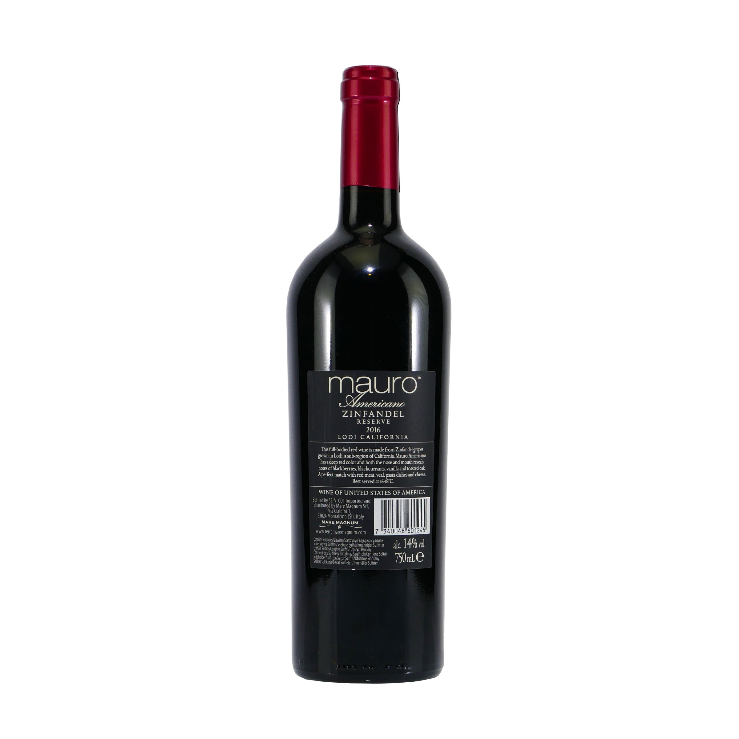 Mauro Americano Zinfandel Reserve Rotwein -trocken-