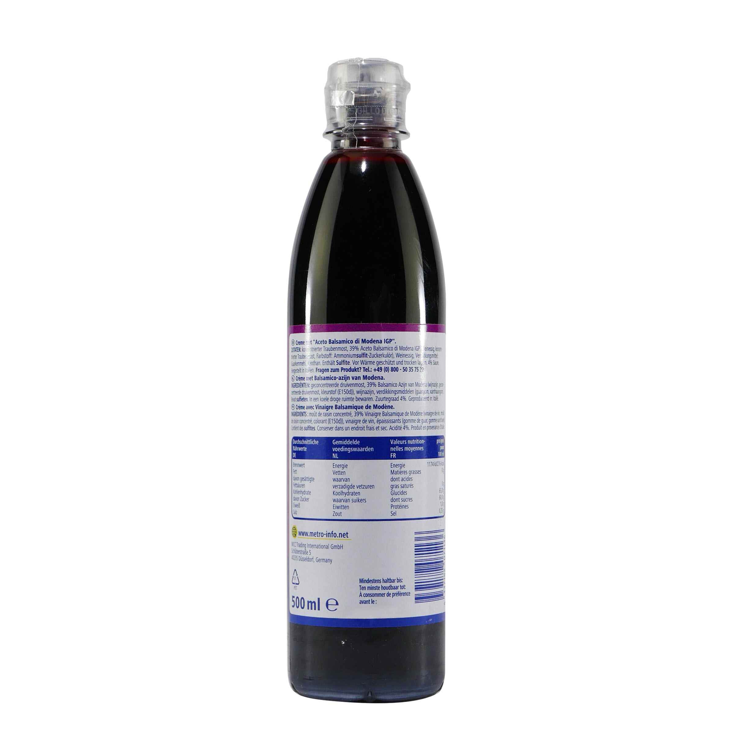 M.C. Aceto Balsamico di Modena Crema IGP (12 x 0,5L)