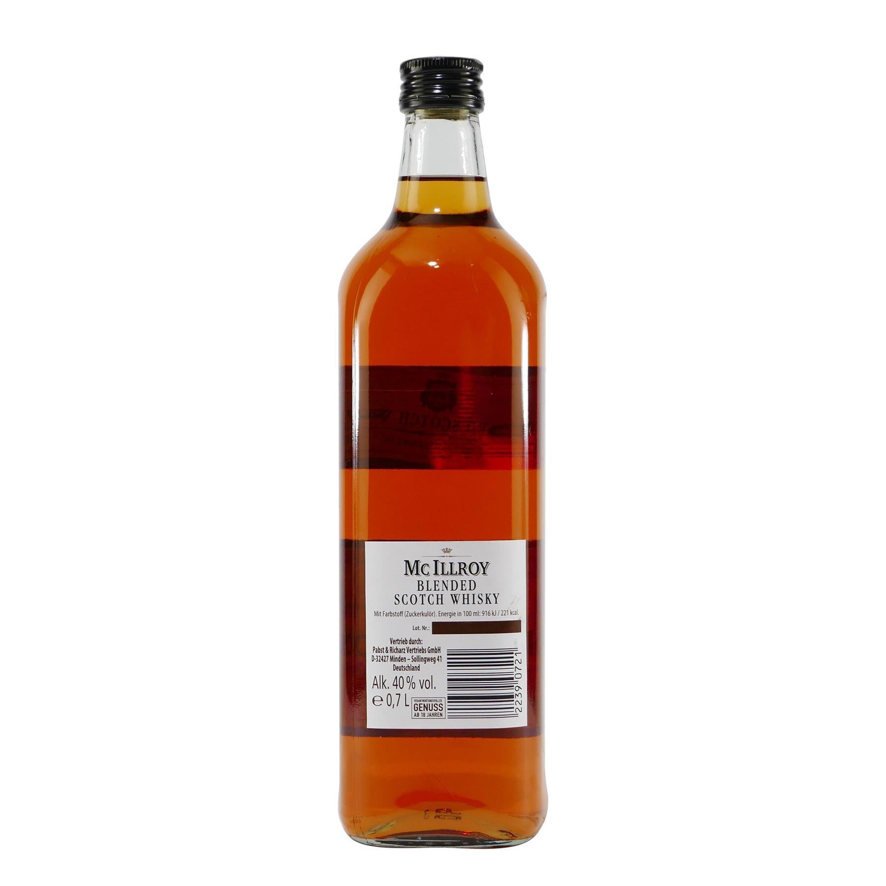 Mc Illroy Blended Scotch Whisky mit Geschenk-Holzkiste