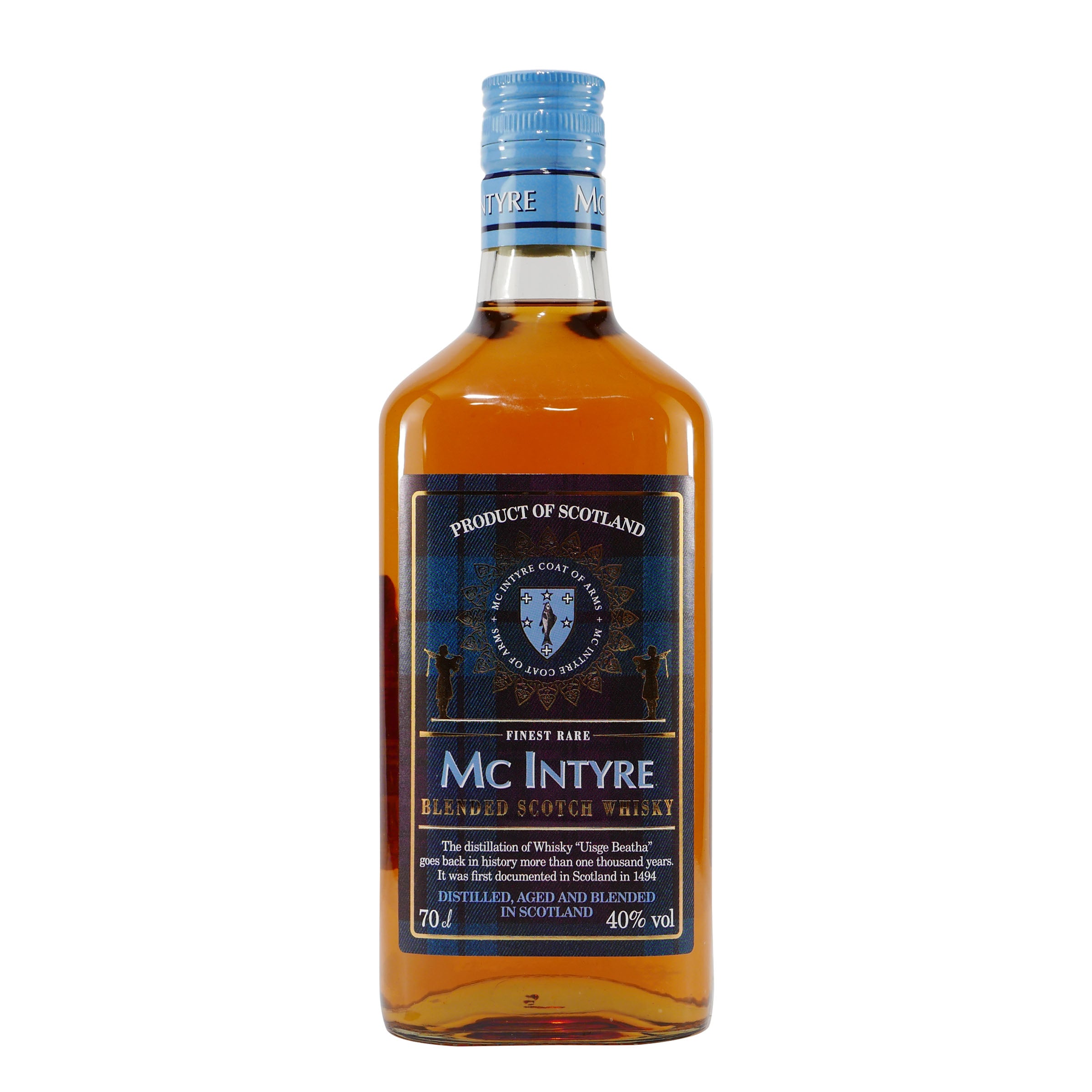 Mc Intyre Blended Scotch Whisky mit Geschenk-Holzkiste