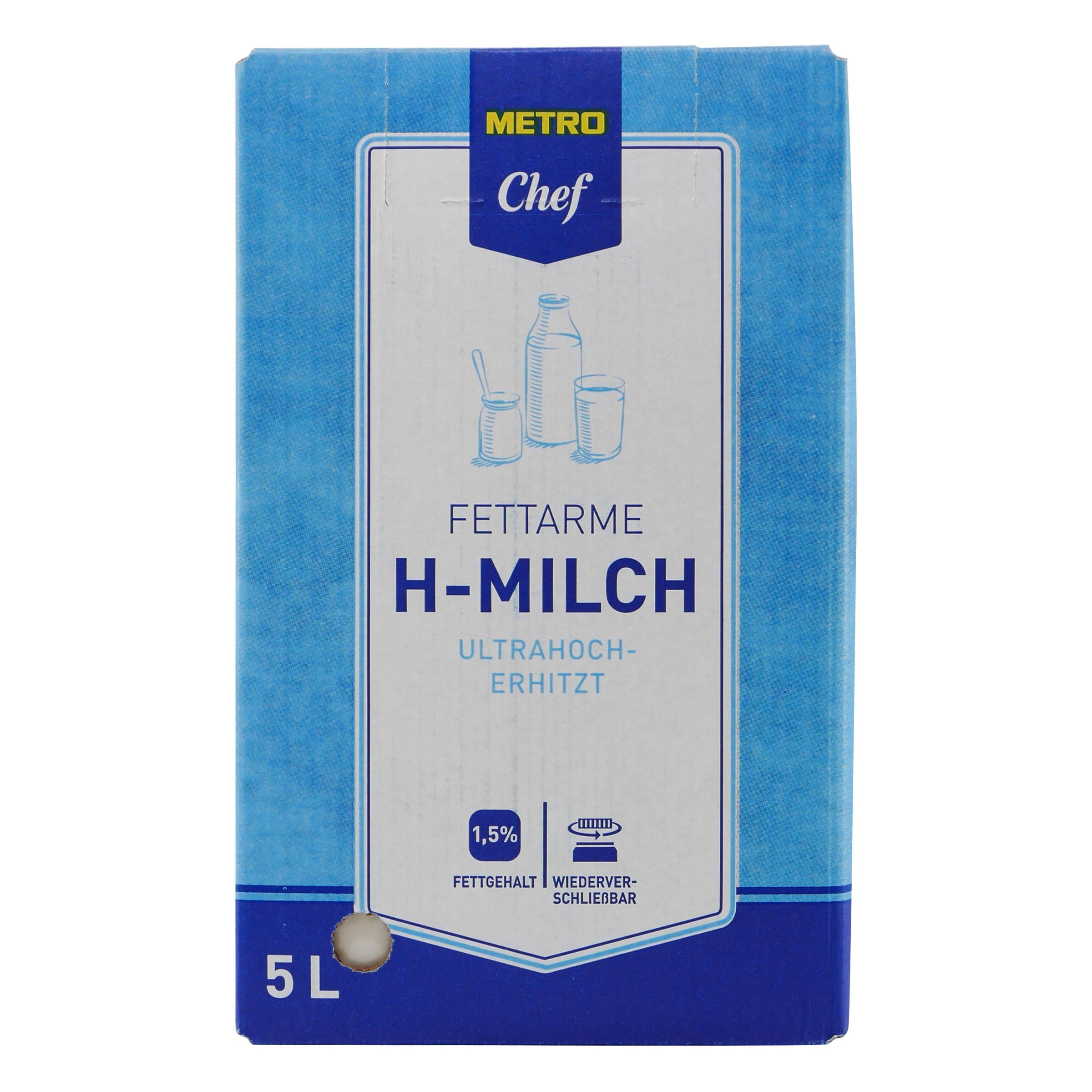 M.C. Fettarme haltbare Milch 1,5% Fett BIB 5L