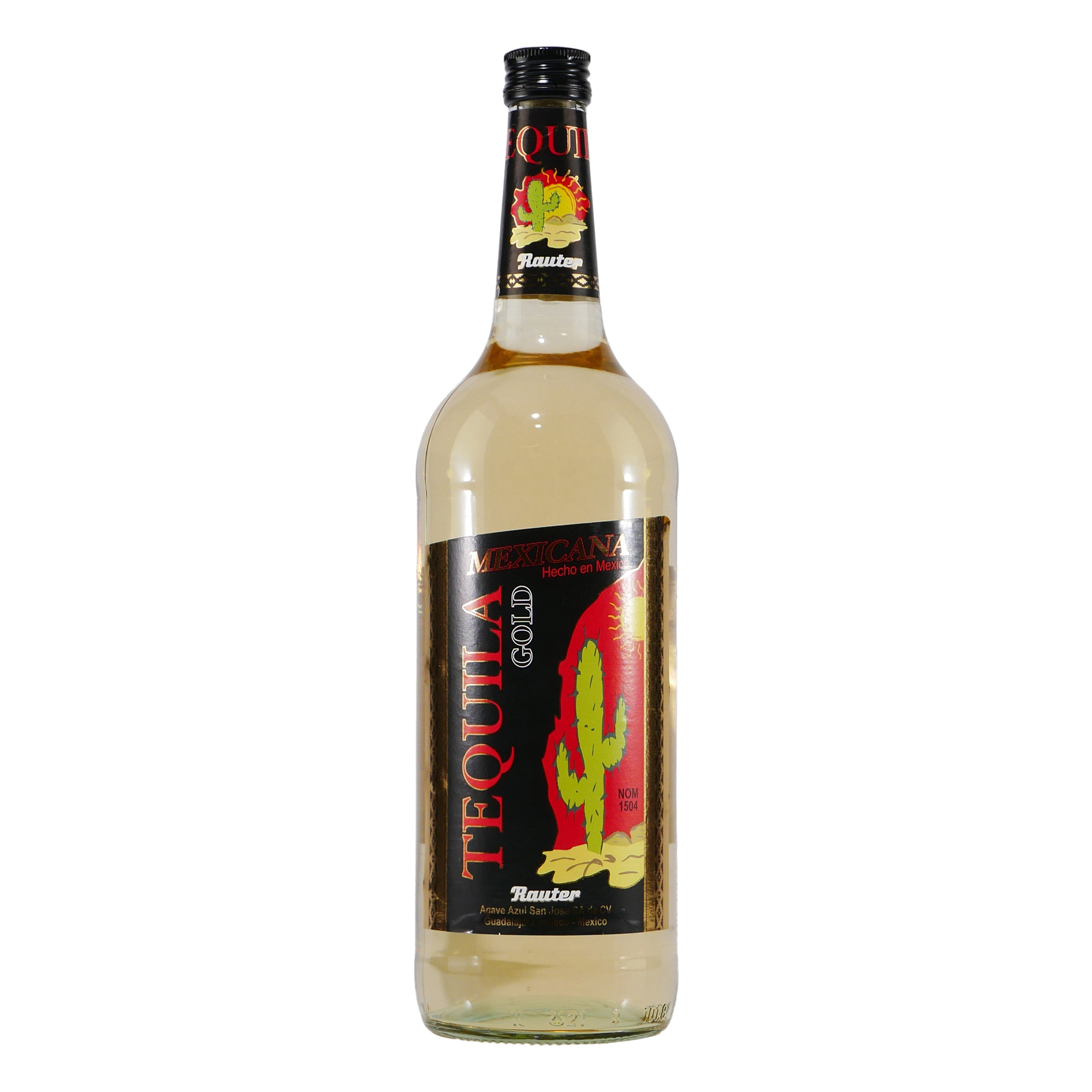 Rauter Tequila Mexicana Gold mit Geschenk-Holzkiste