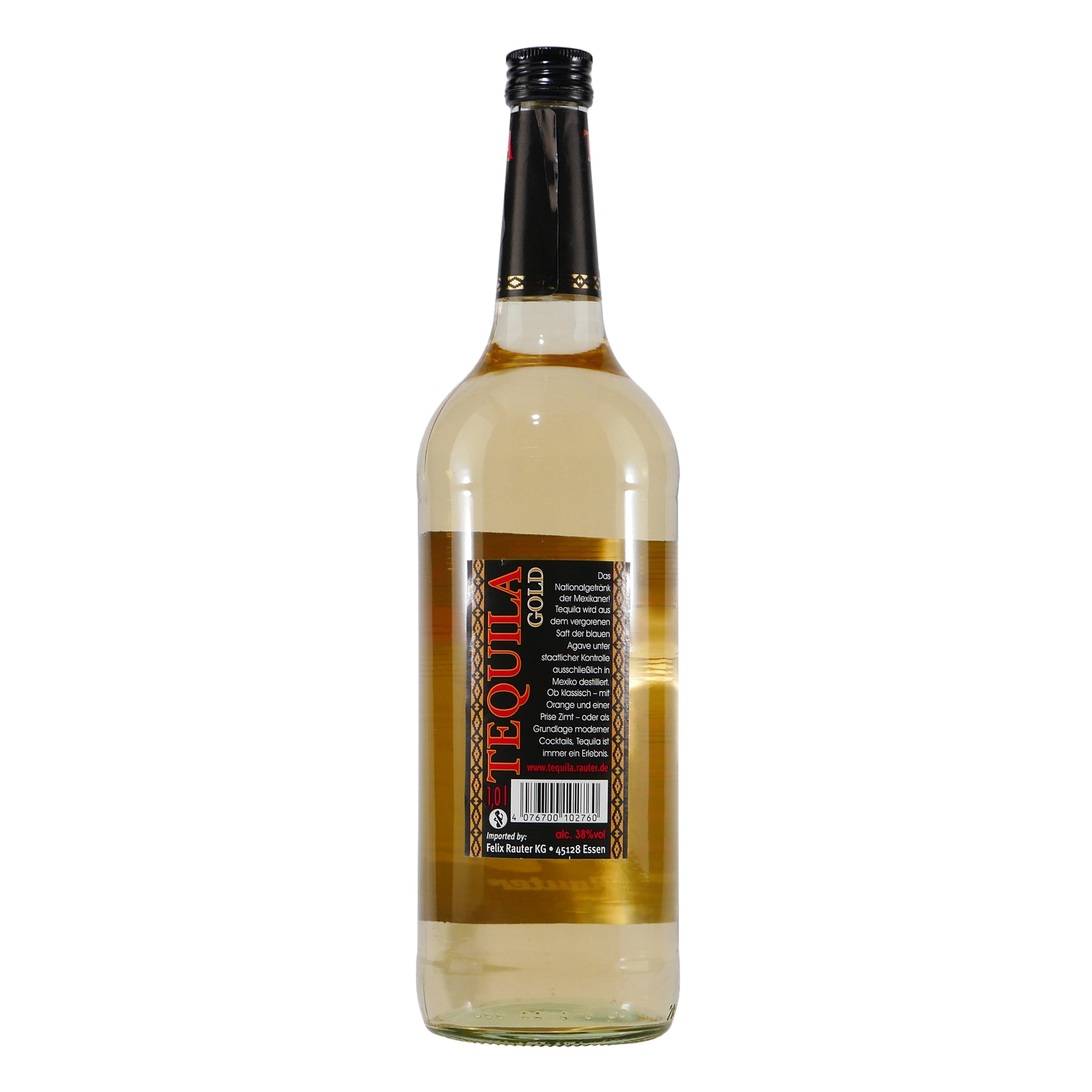 Rauter Tequila Mexicana Gold mit Geschenk-Holzkiste