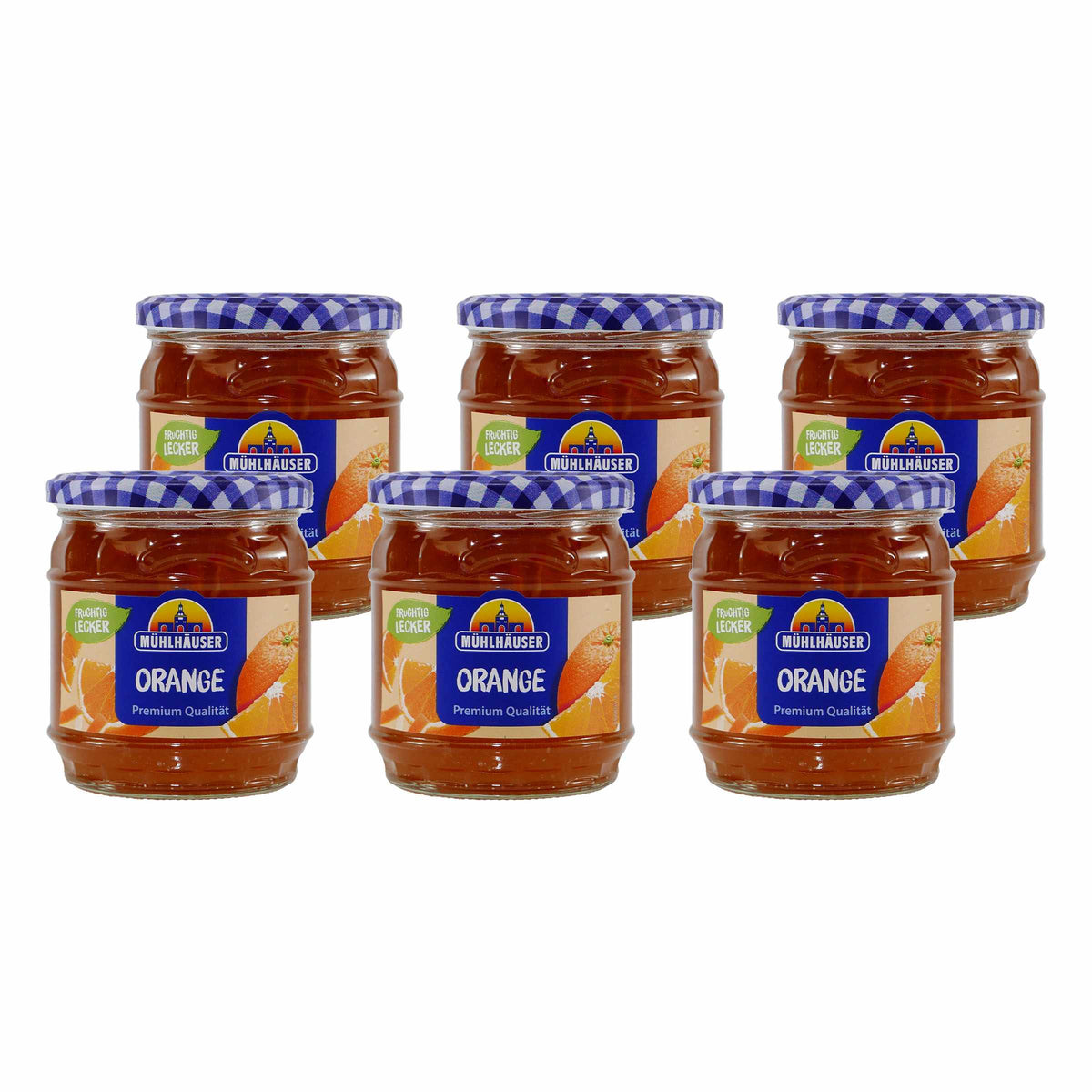 Mühlhäuser Orange Konfitüre (8 x 450g)