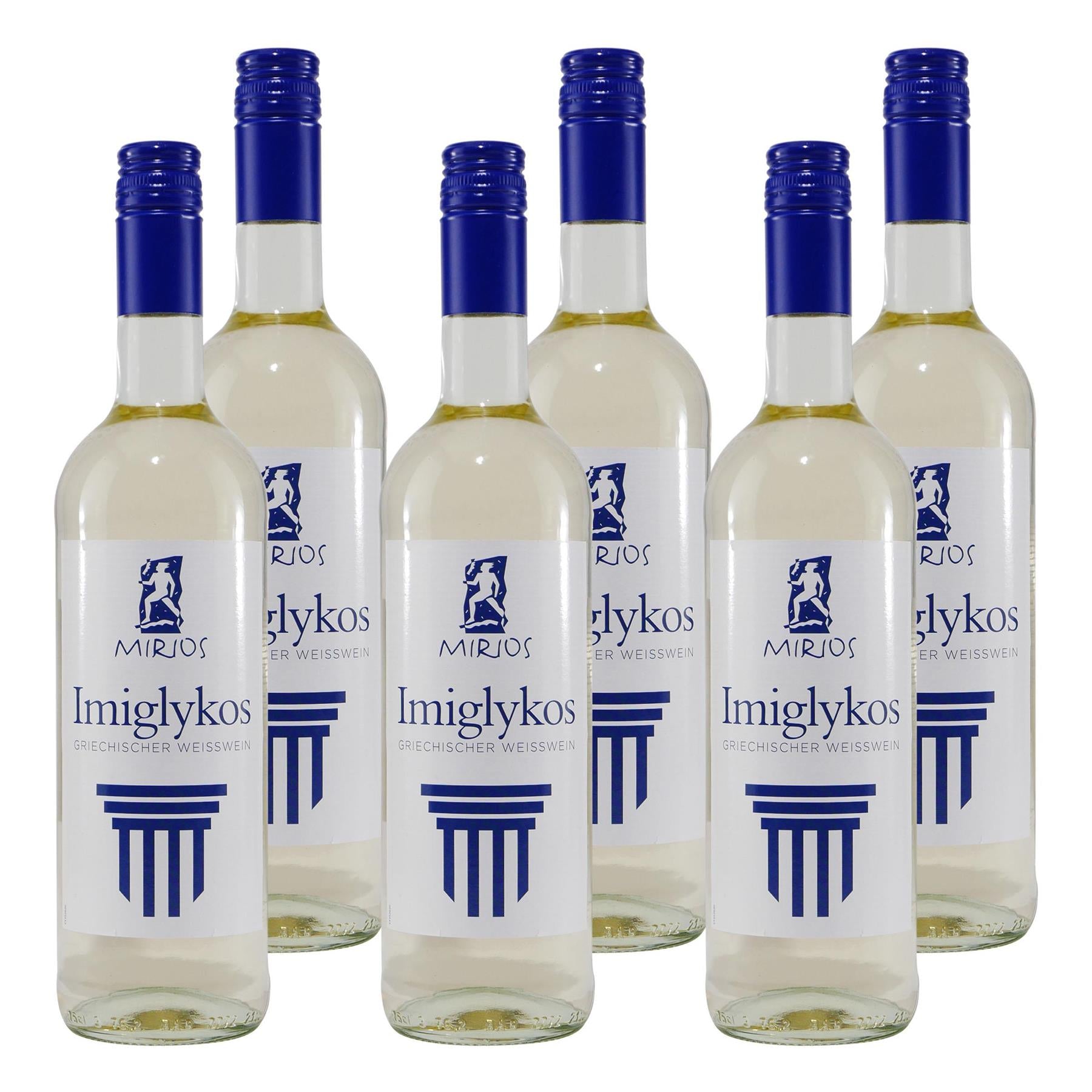 Mirios Imiglykos Weißwein -halbtrocken- (6 x 0,75L)