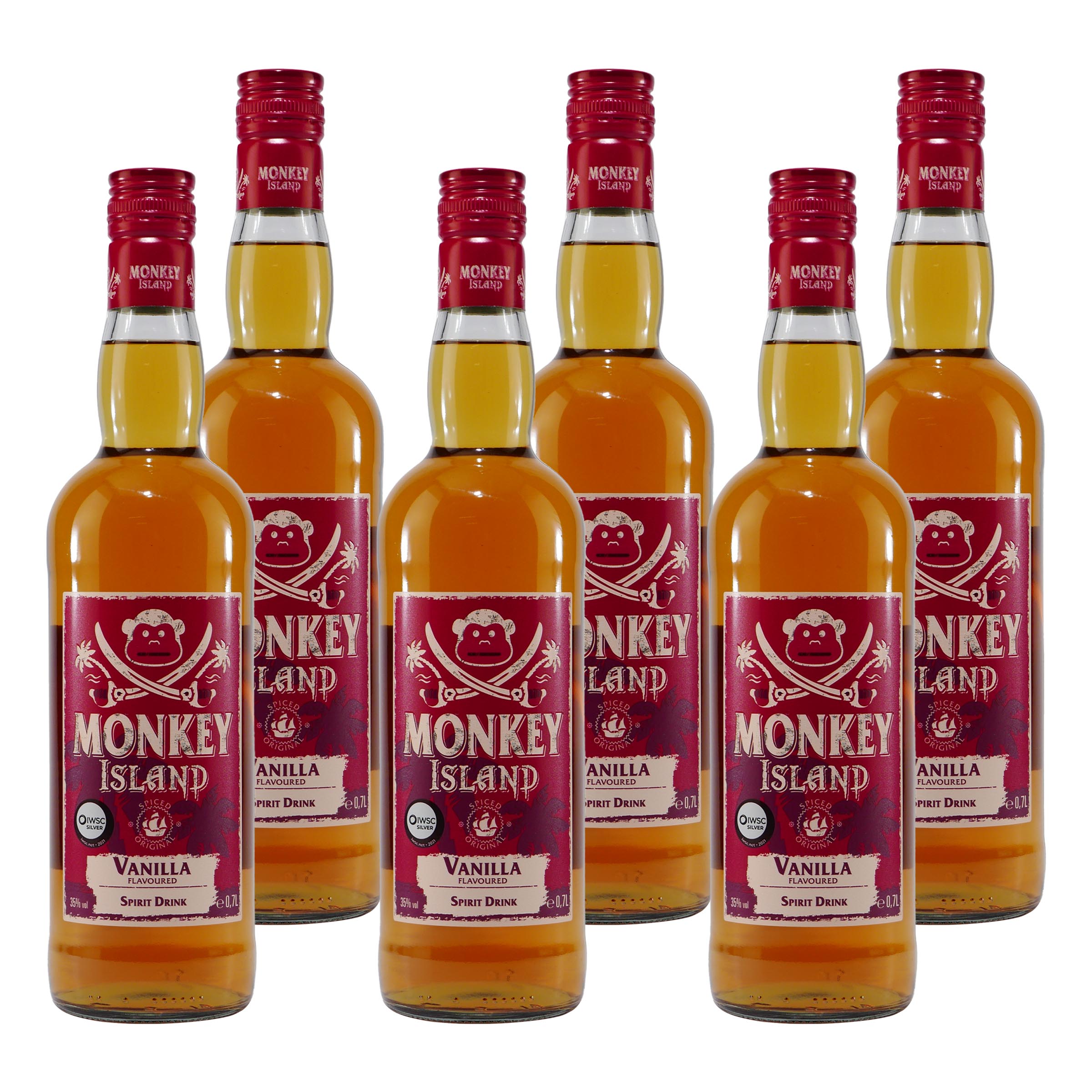 Monkey Island Vanilla Spirit Drink (6 x 0,7L)