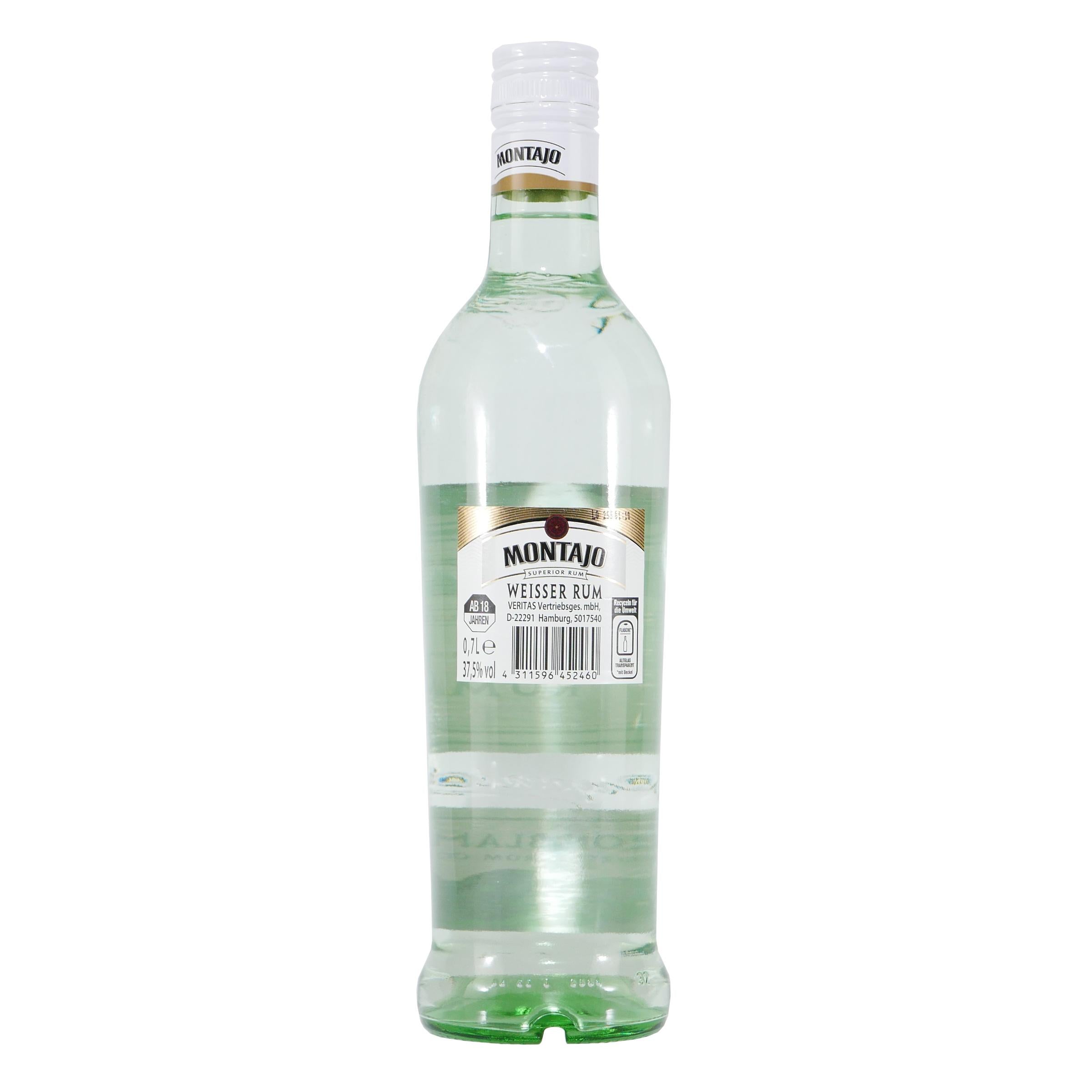 Montajo White Rum mit Geschenk-Holzkiste