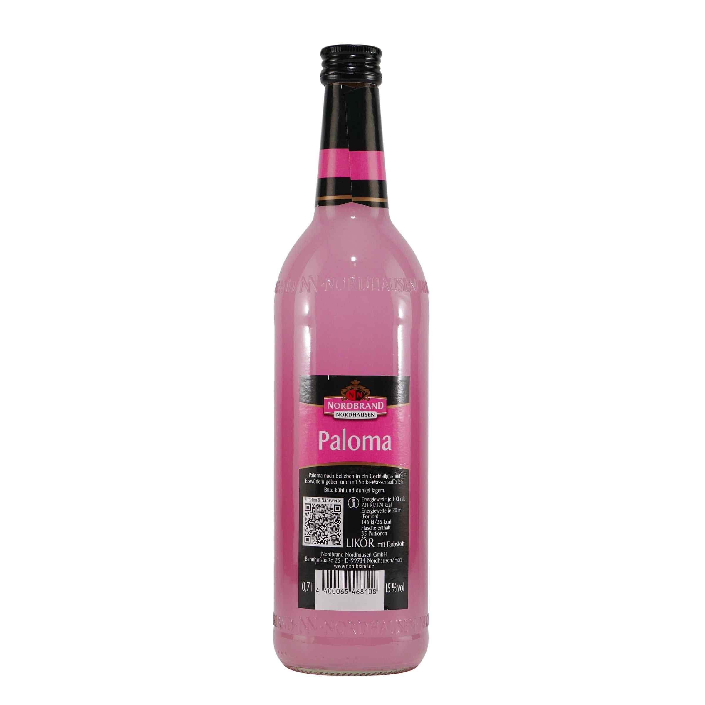 Nordbrand Paloma Likör mit Geschenk-Holzkiste