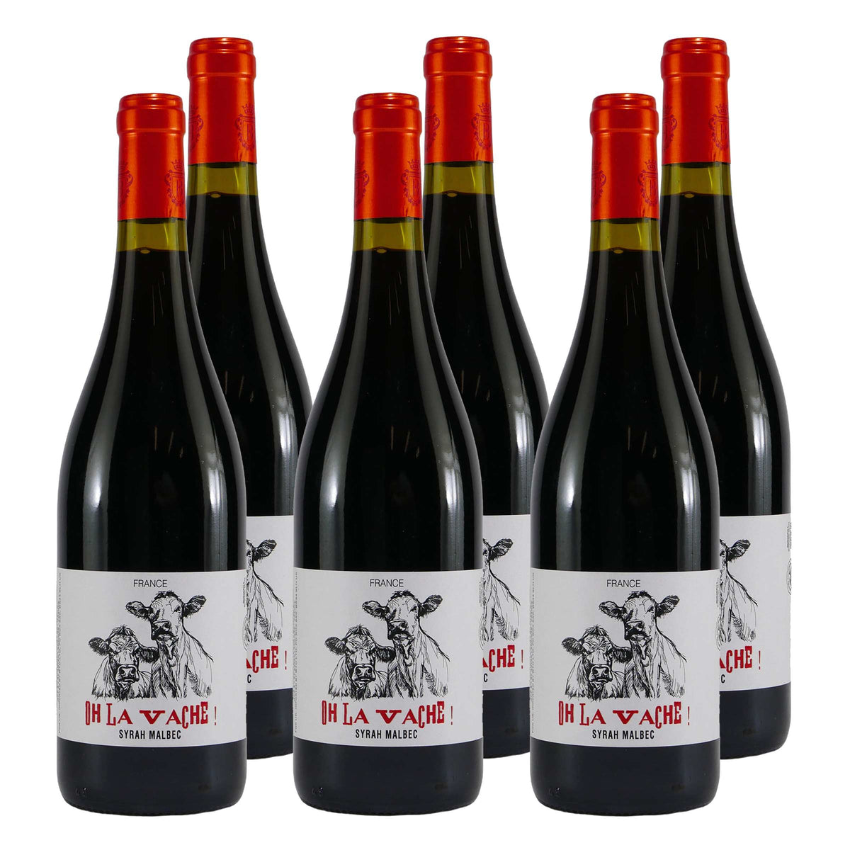 Oh la Vache Syrah Malbec -trocken- (6 x 0,75L)