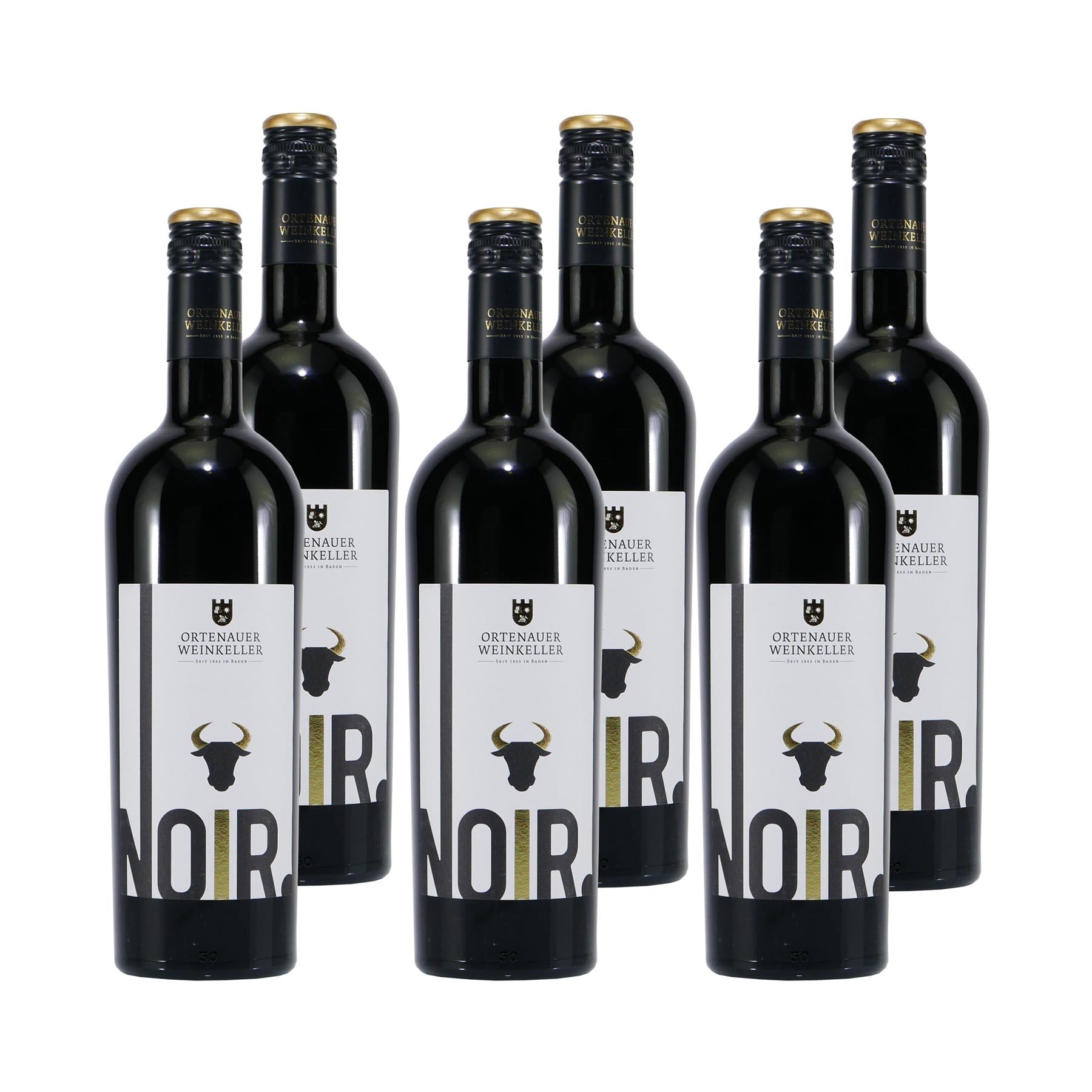 Pinot Noir & Merlot Rotwein -trocken- (6 x 0,75L)