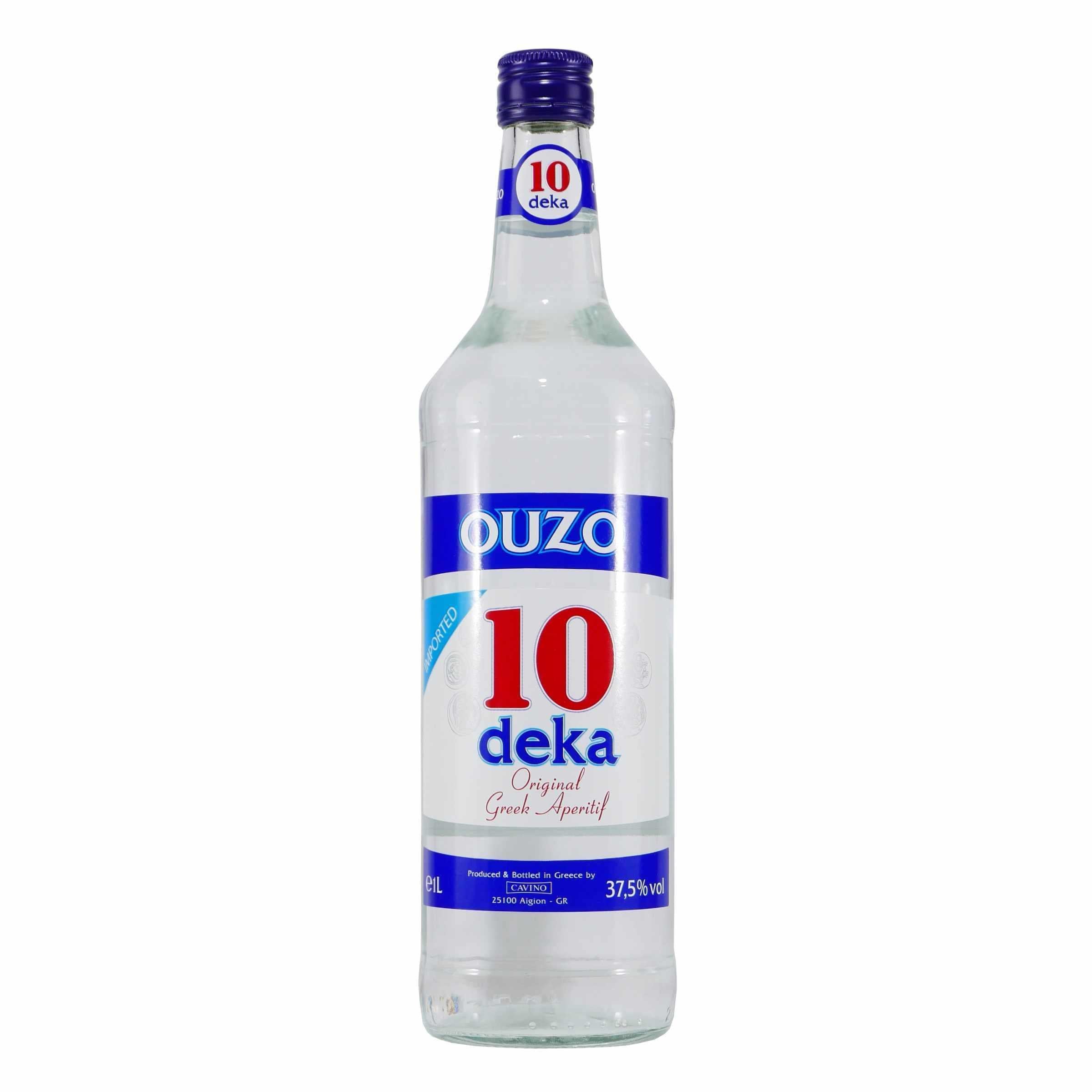 Ouzo Deka 10 - Original Greek Aperitif 1,0L