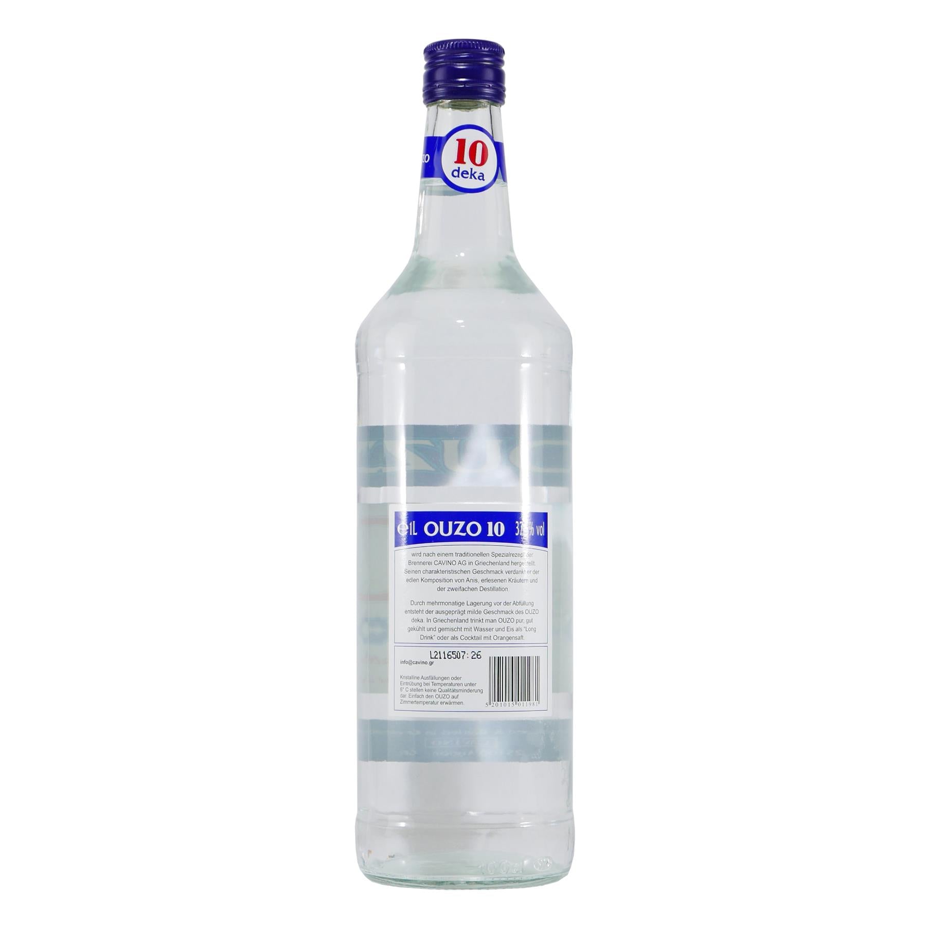 Ouzo - deka 10 Original Greek Aperitif