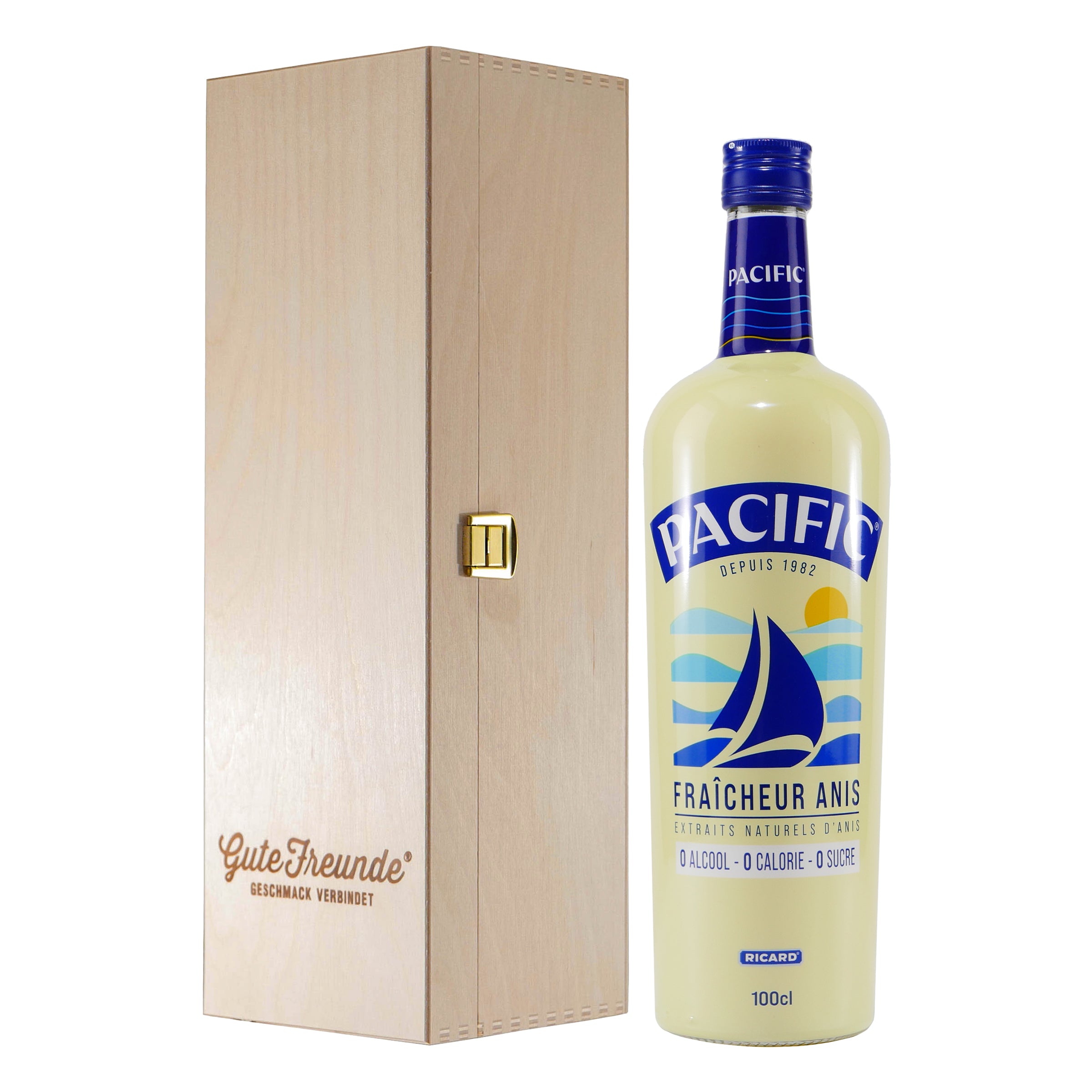 Ricard Pacific Pastis -alkoholfrei- mit Geschenk-HK