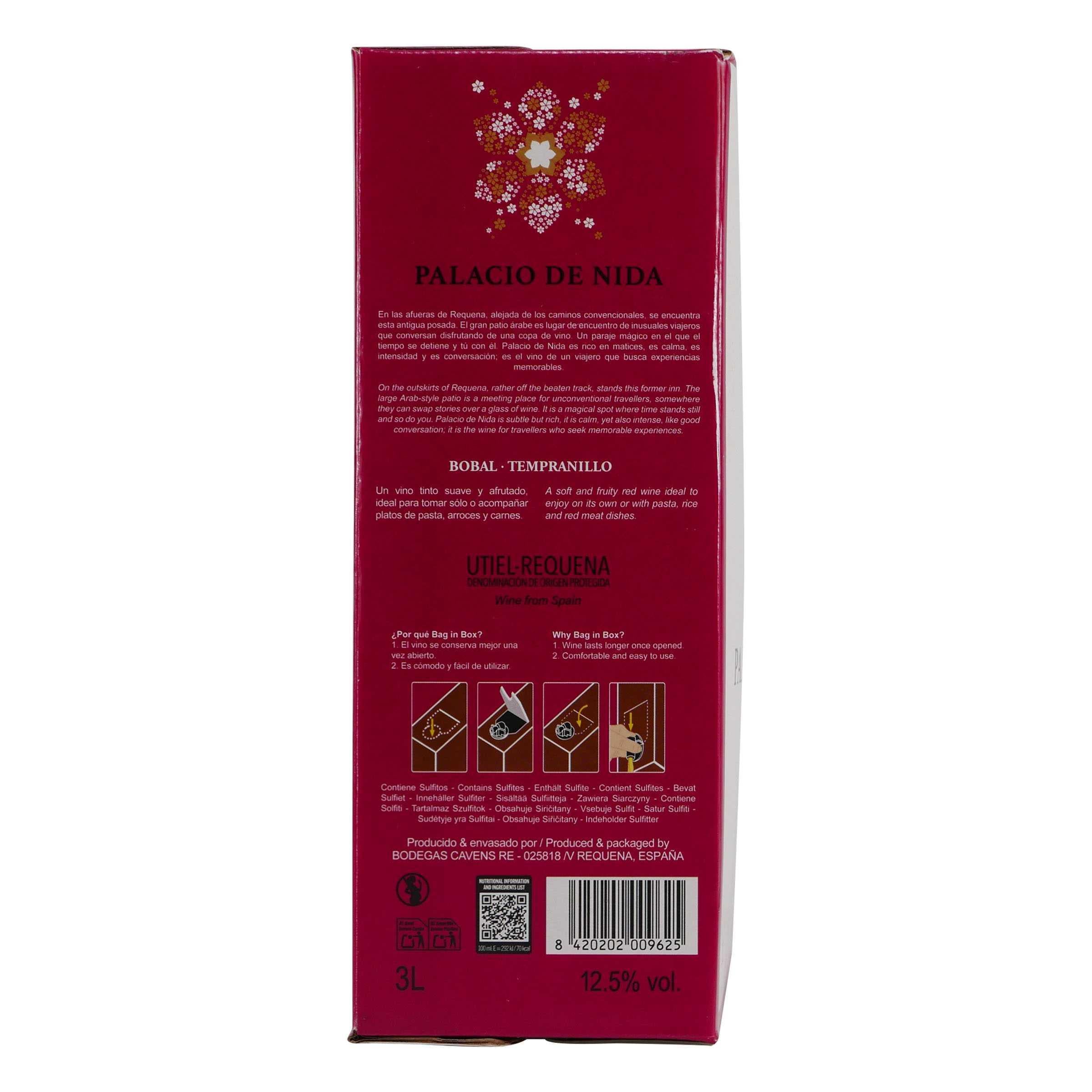 Palacio de Nida Bobal Tempranillo -trocken- 3,0L BIB
