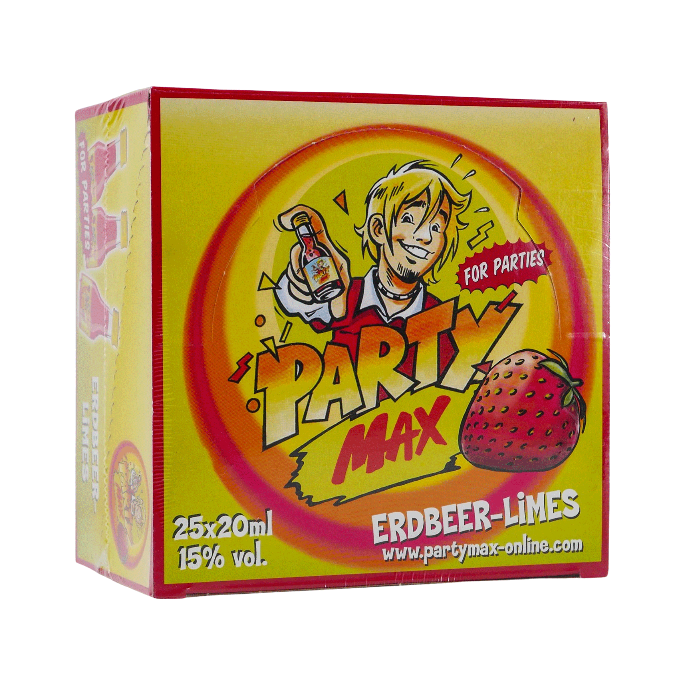 Party Max Erdbeer-Limes (25 x 0,02L)