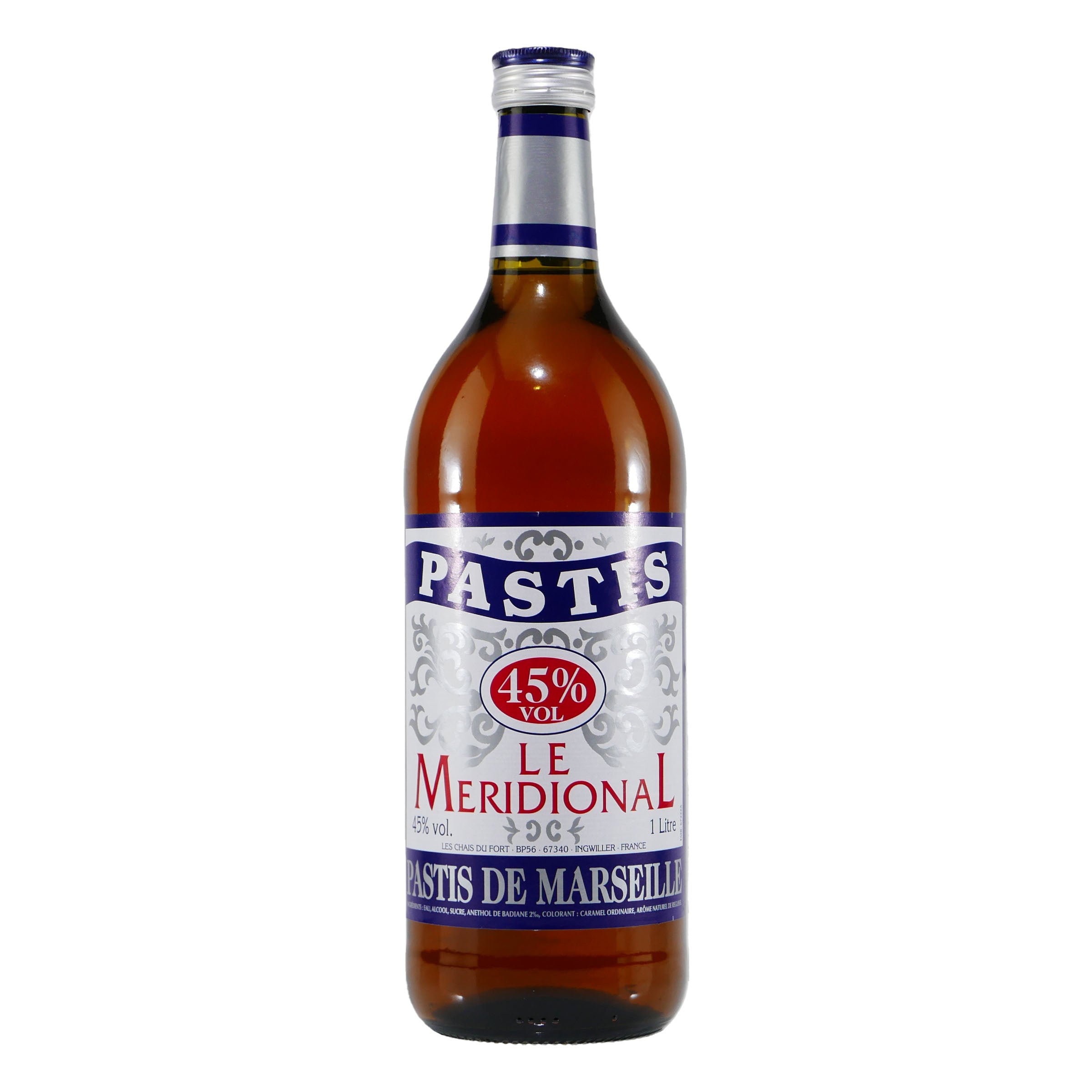 Pastis de Marseille Le Meridional Anislikör mit Geschenk-HK