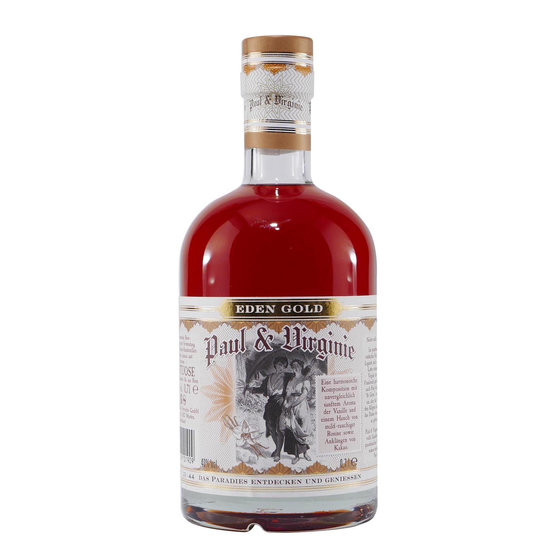 Paul & Virginie Spiced Spirituose mit Geschenk-Holzkiste