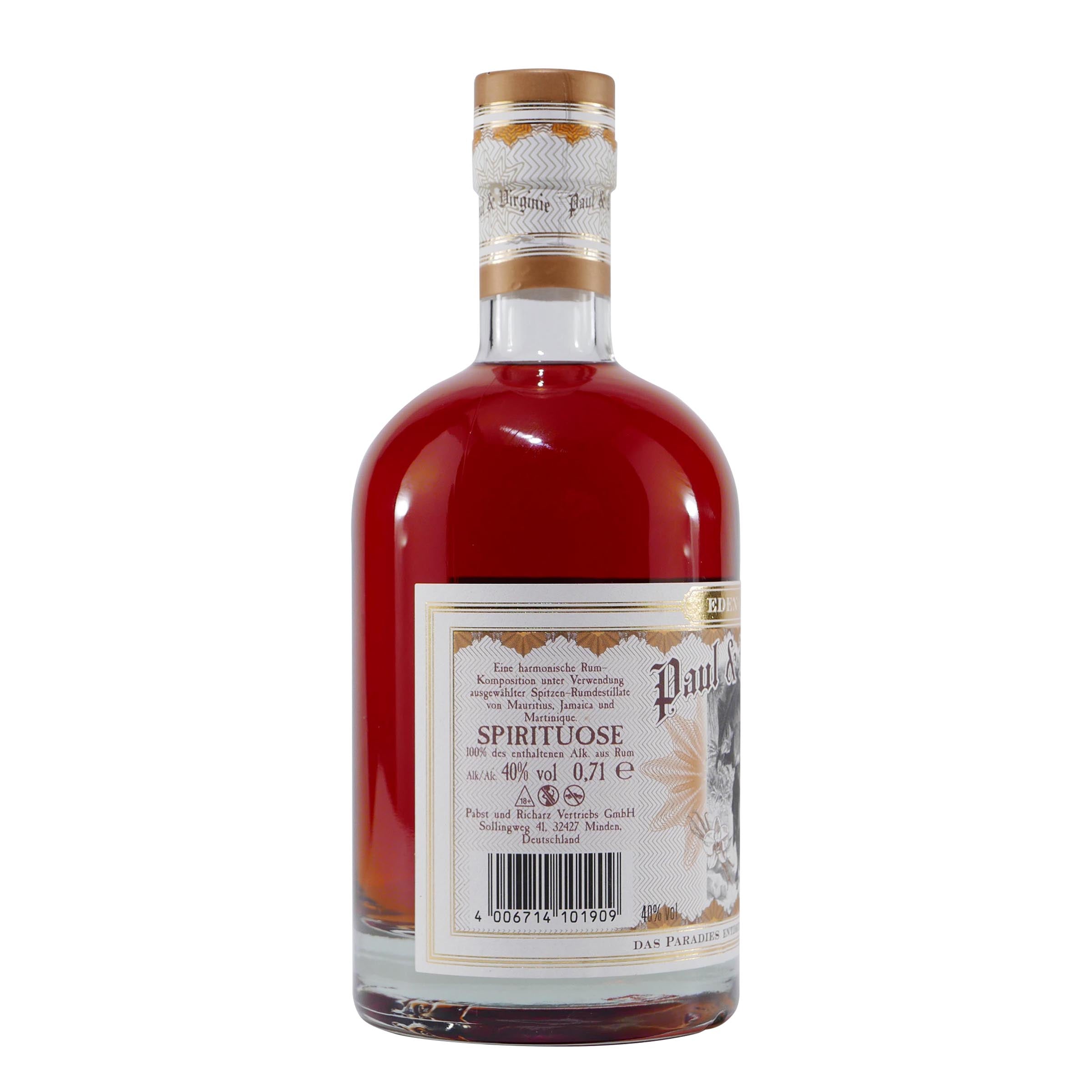 Paul & Virginie Spiced Spirituose (6 x 0,7L)