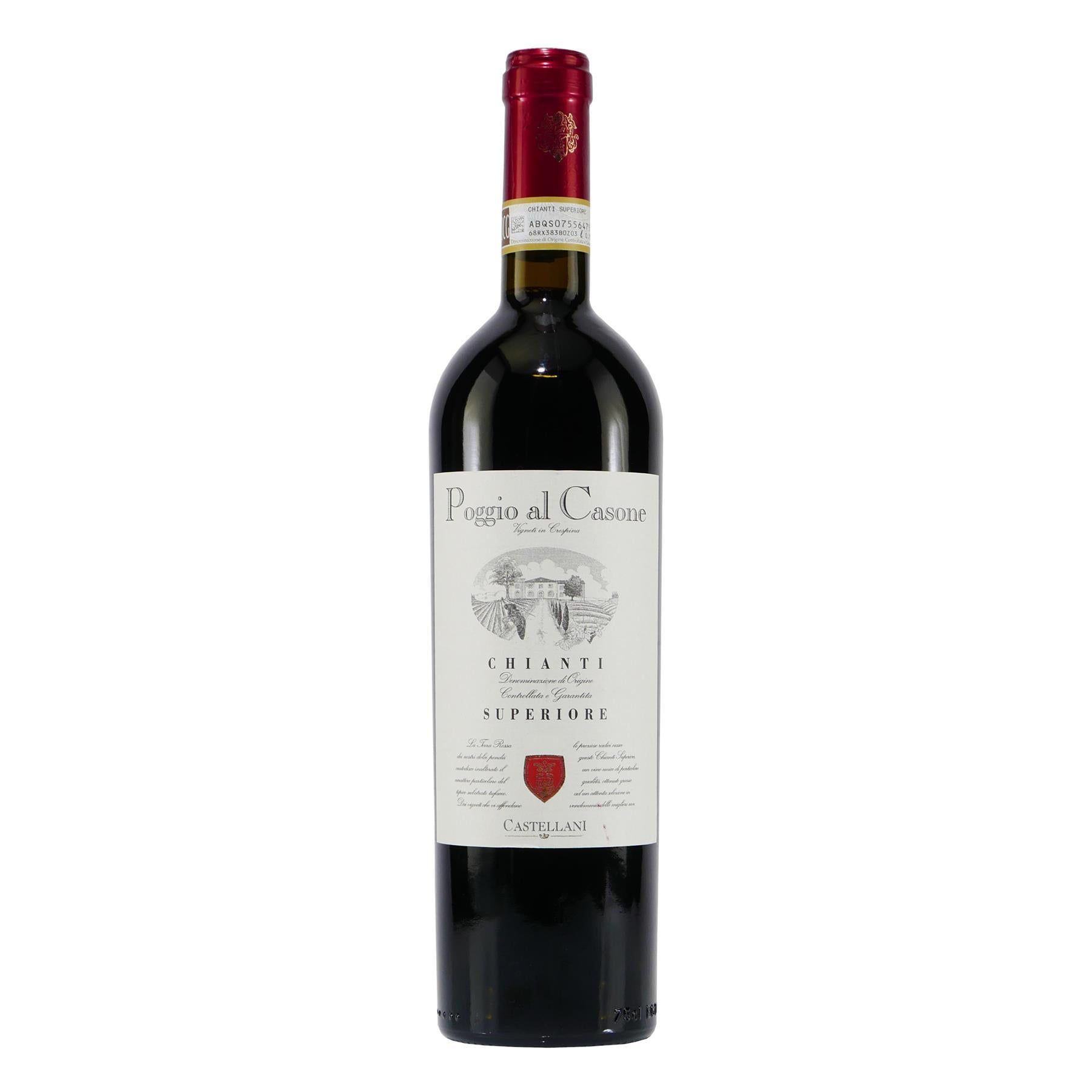 Poggio al Casone Chianti Superiore -trocken- 6 x 0,75L)