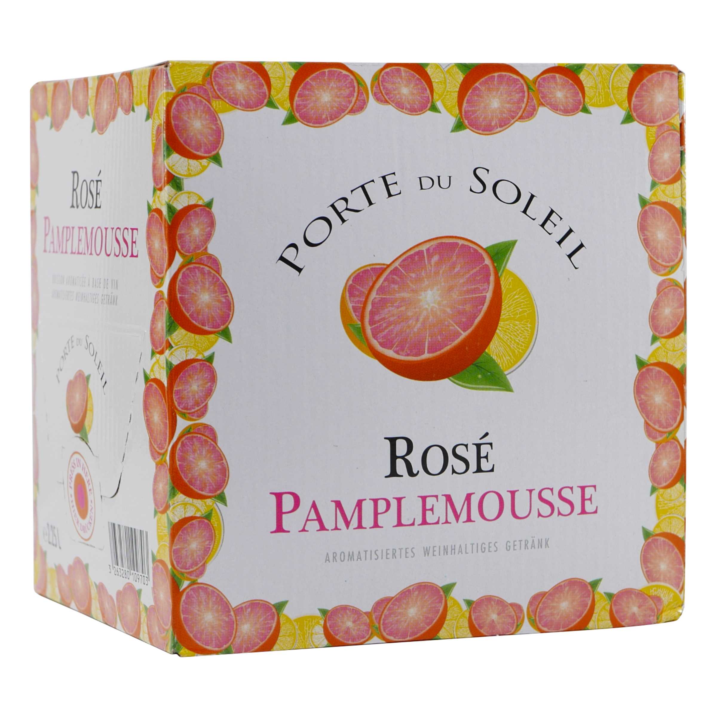 Porte du Soleil Rosé Pamplemousse 2,25L BIB